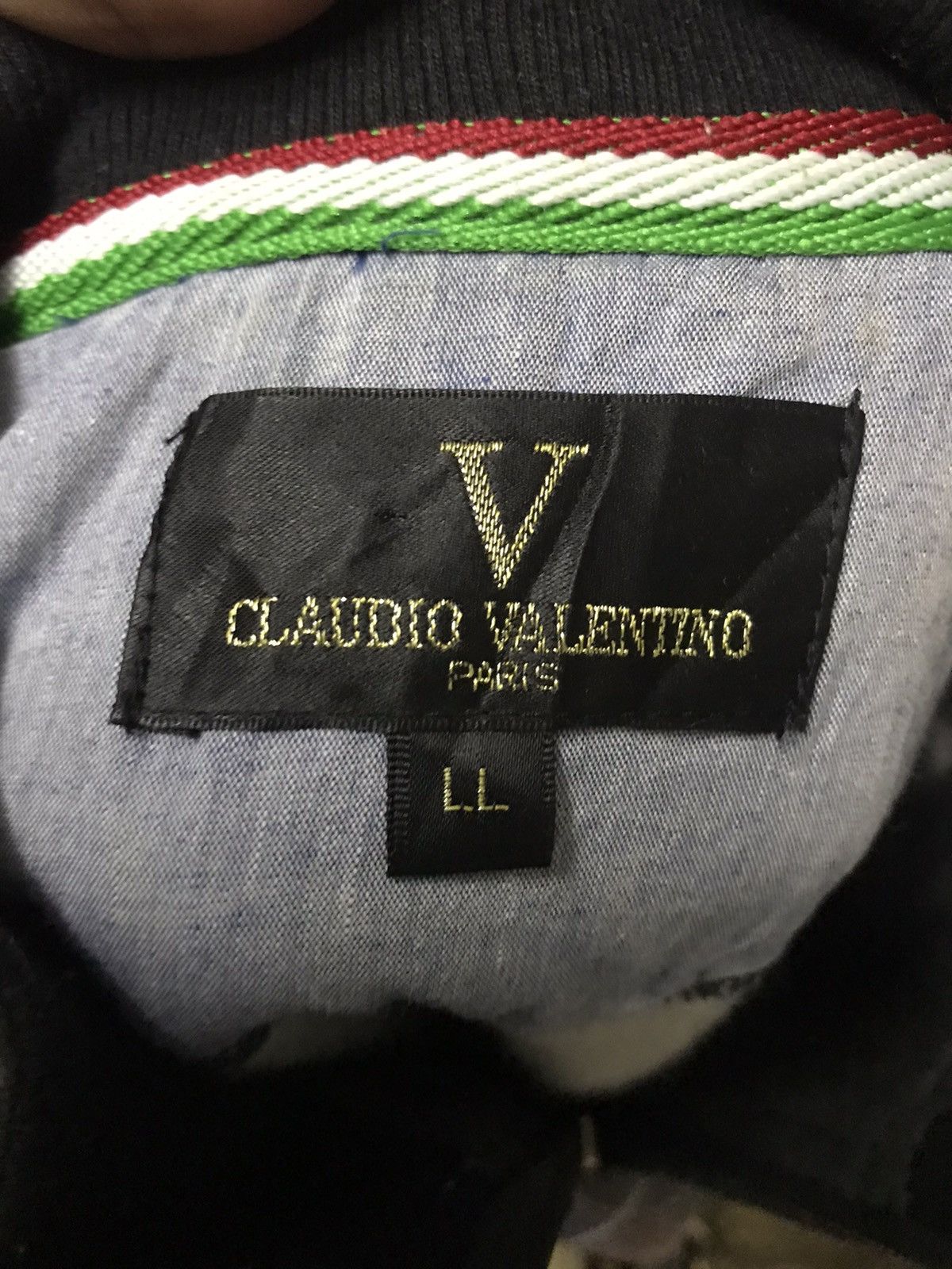 Valentino Claudio Valentino sweatshirt half zipper Size US L / EU 52-54 / 3 - 3 Thumbnail
