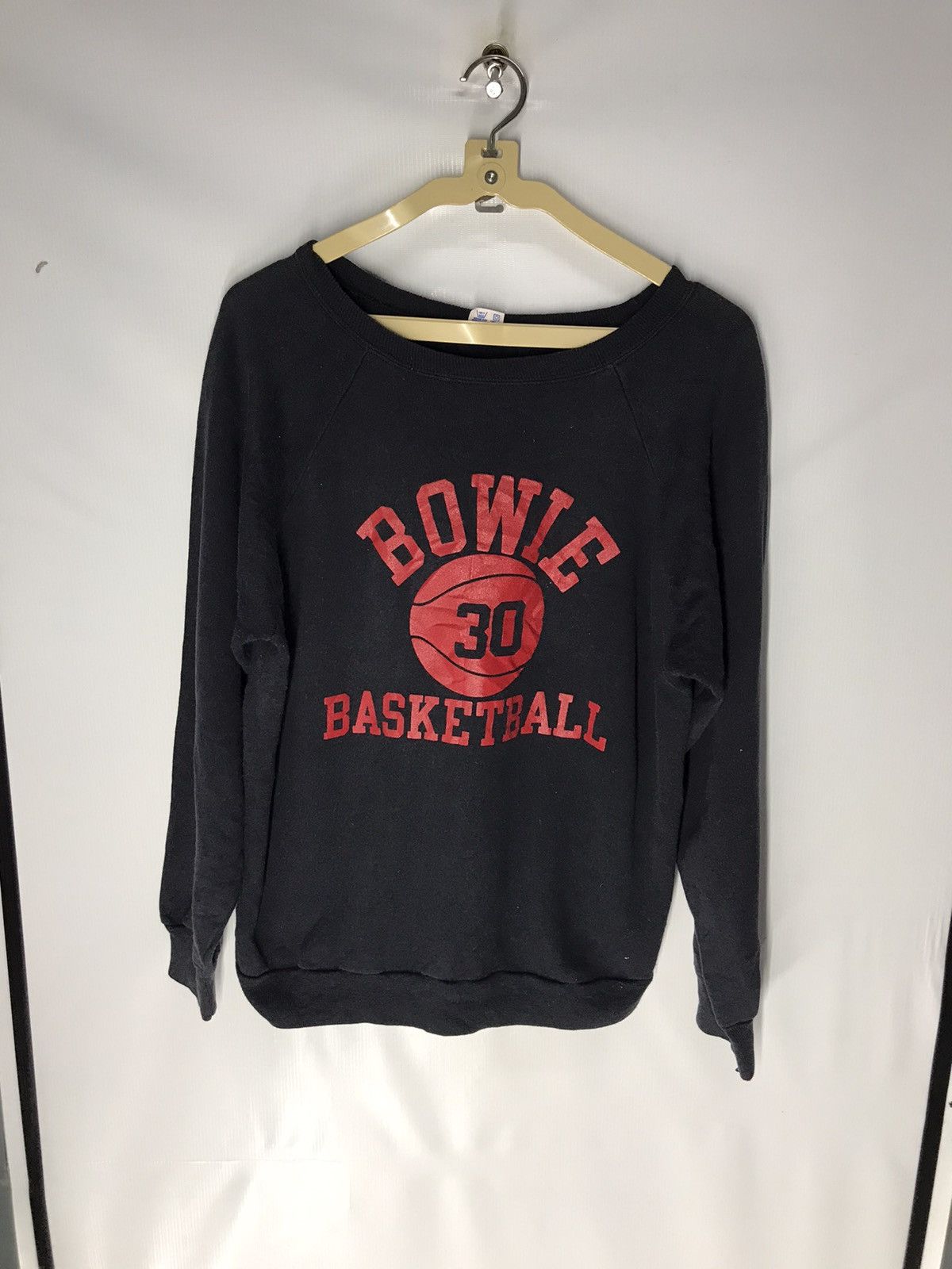 Champion × Vintage Vintage champion bowie basketball sweatshirt Size US L / EU 52-54 / 3 - 6 Thumbnail