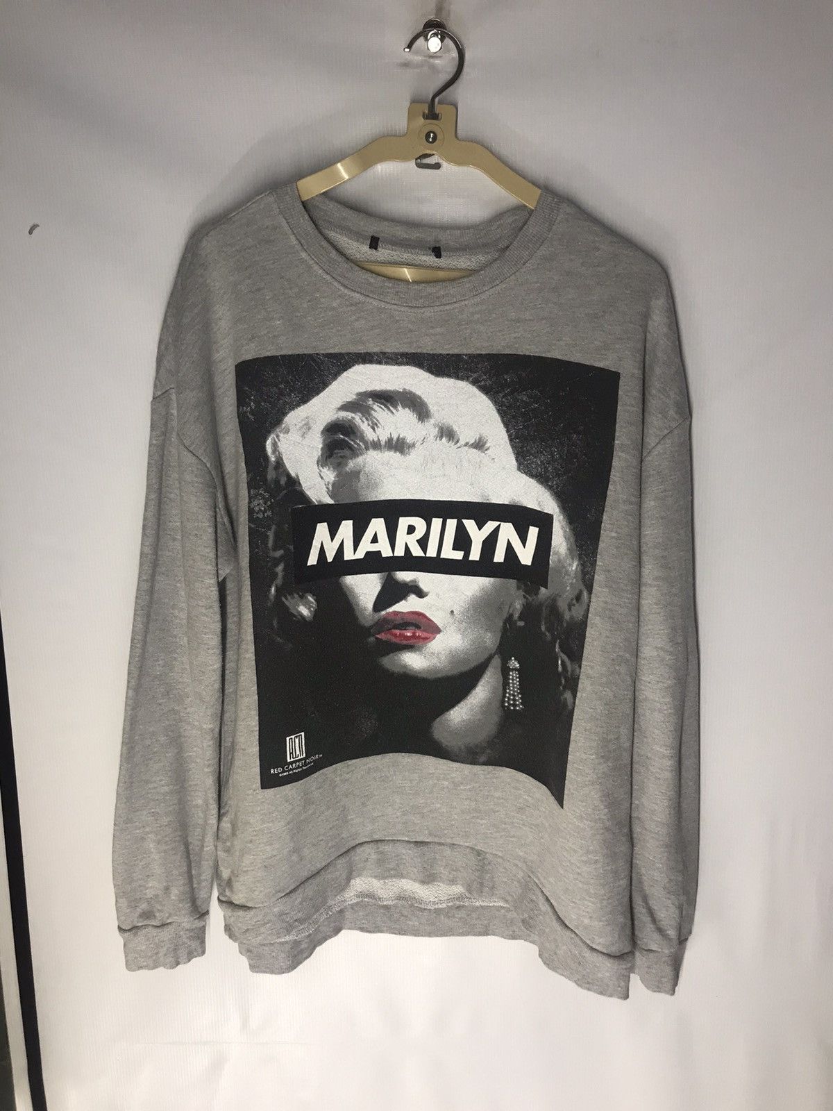 Japanese Brand Vintage marilyn by red carpet noir sweatshirt Size US M / EU 48-50 / 2 - 8 Thumbnail