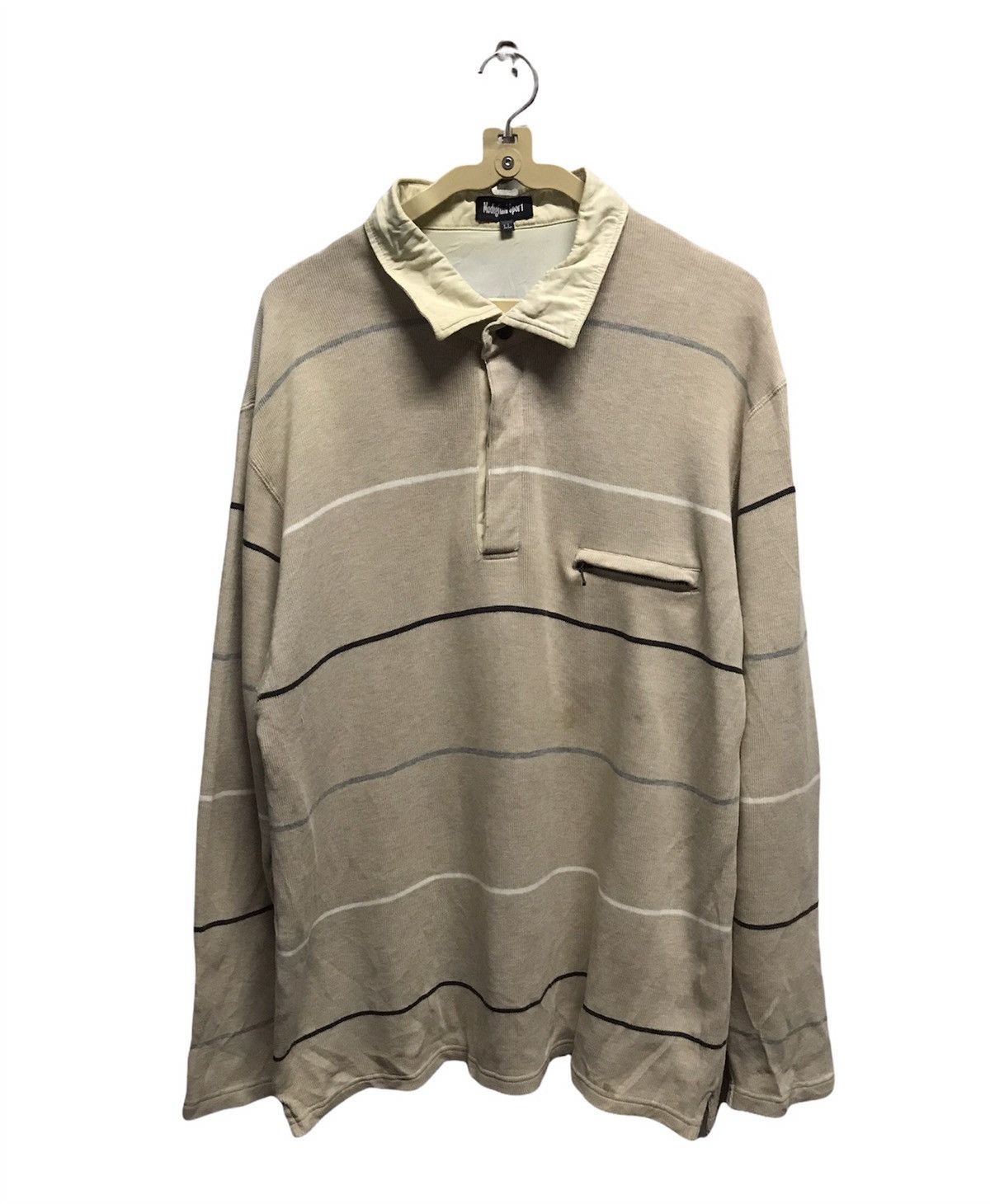 Other Modigliani sport half button single poket sweatshirt Size US L / EU 52-54 / 3 - 1 Thumbnail