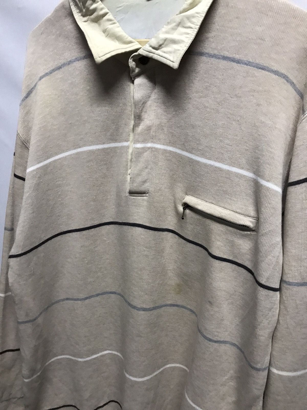 Other Modigliani sport half button single poket sweatshirt Size US L / EU 52-54 / 3 - 4 Thumbnail