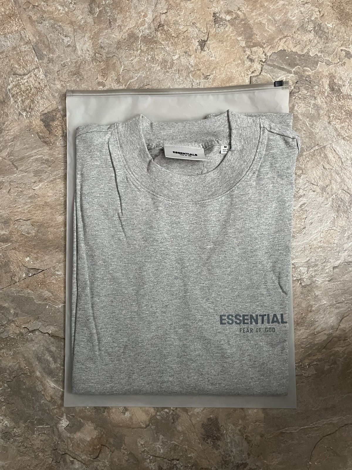 Essentials FOG Essentials Long Sleeve M ‘Heather Oatmeal’ Size US M / EU 48-50 / 2 - 1 Thumbnail