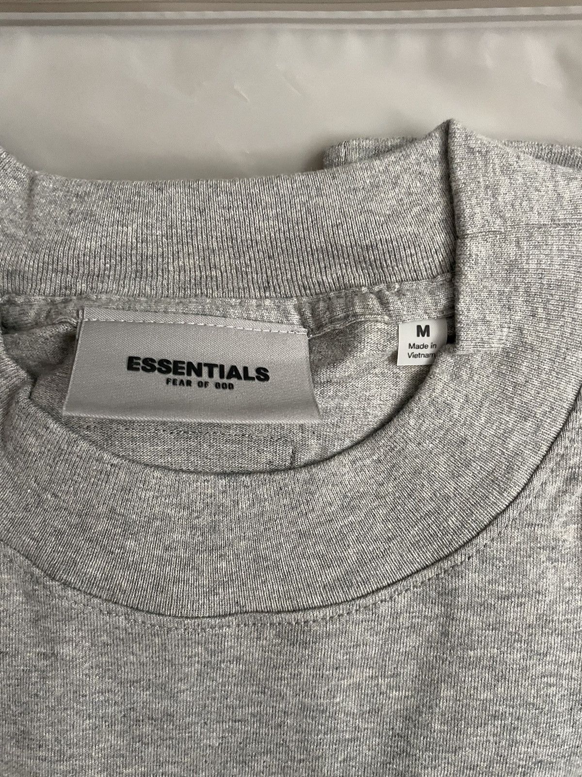 Essentials FOG Essentials Long Sleeve M ‘Heather Oatmeal’ Size US M / EU 48-50 / 2 - 3 Thumbnail