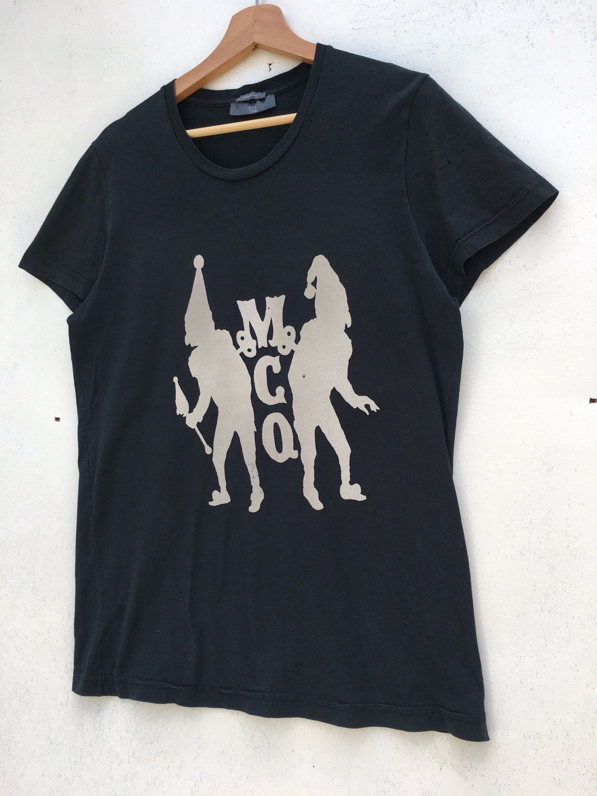Alexander McQueen Rare MCQ by Alexander McQueen Black Graphic Tee Size US M / EU 48-50 / 2 - 4 Thumbnail
