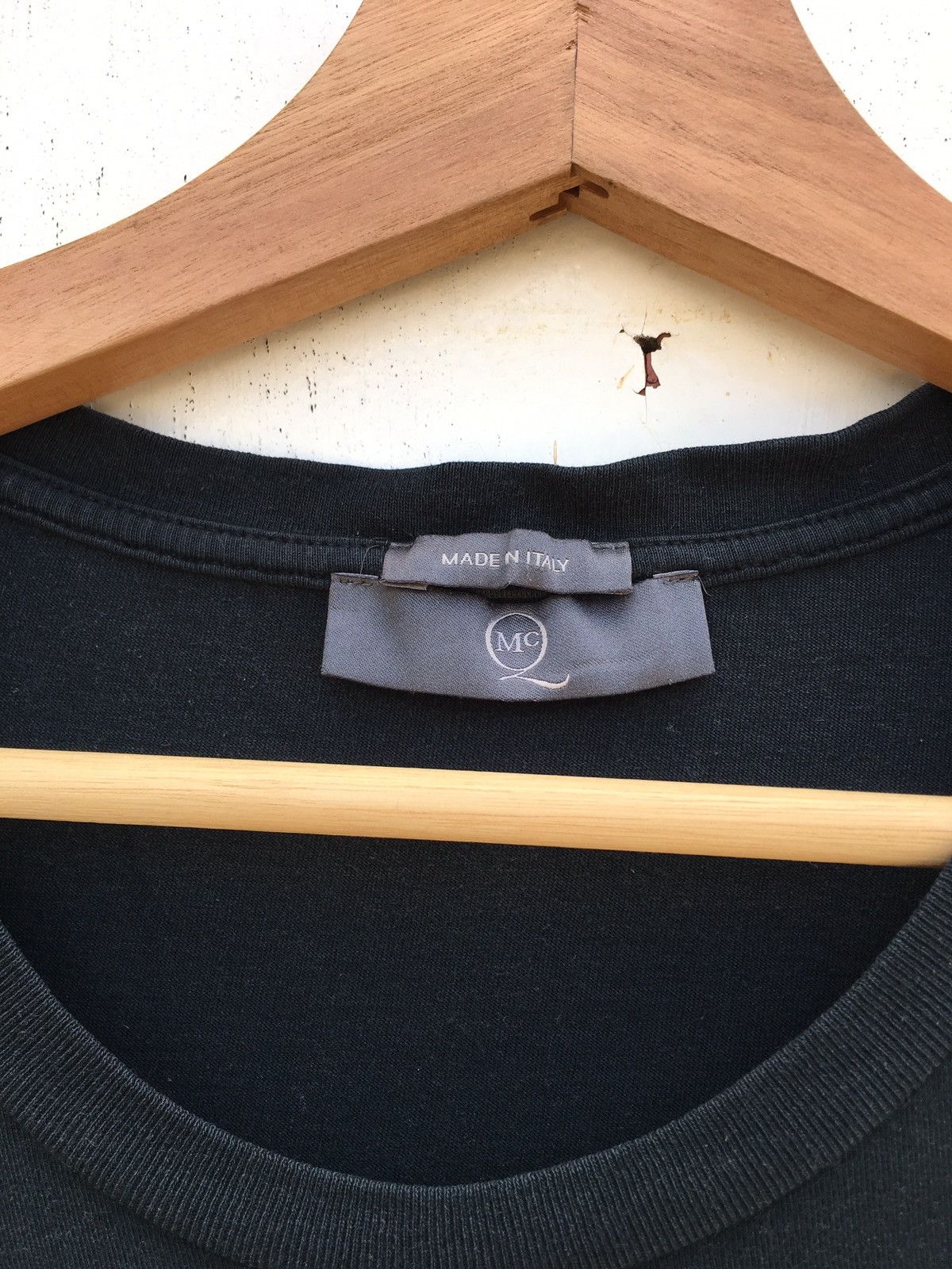 Alexander McQueen Rare MCQ by Alexander McQueen Black Graphic Tee Size US M / EU 48-50 / 2 - 5 Thumbnail