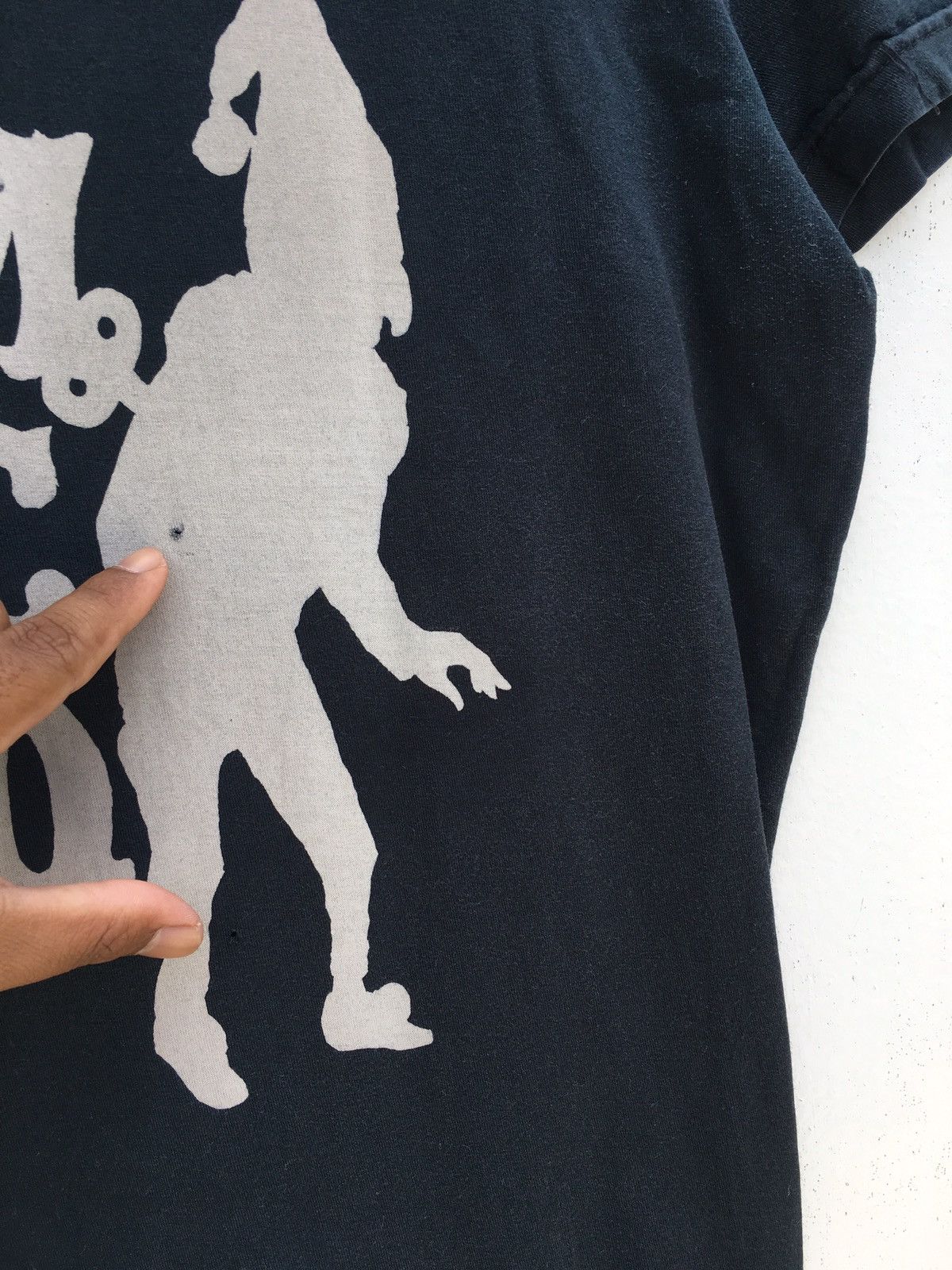 Alexander McQueen Rare MCQ by Alexander McQueen Black Graphic Tee Size US M / EU 48-50 / 2 - 7 Thumbnail