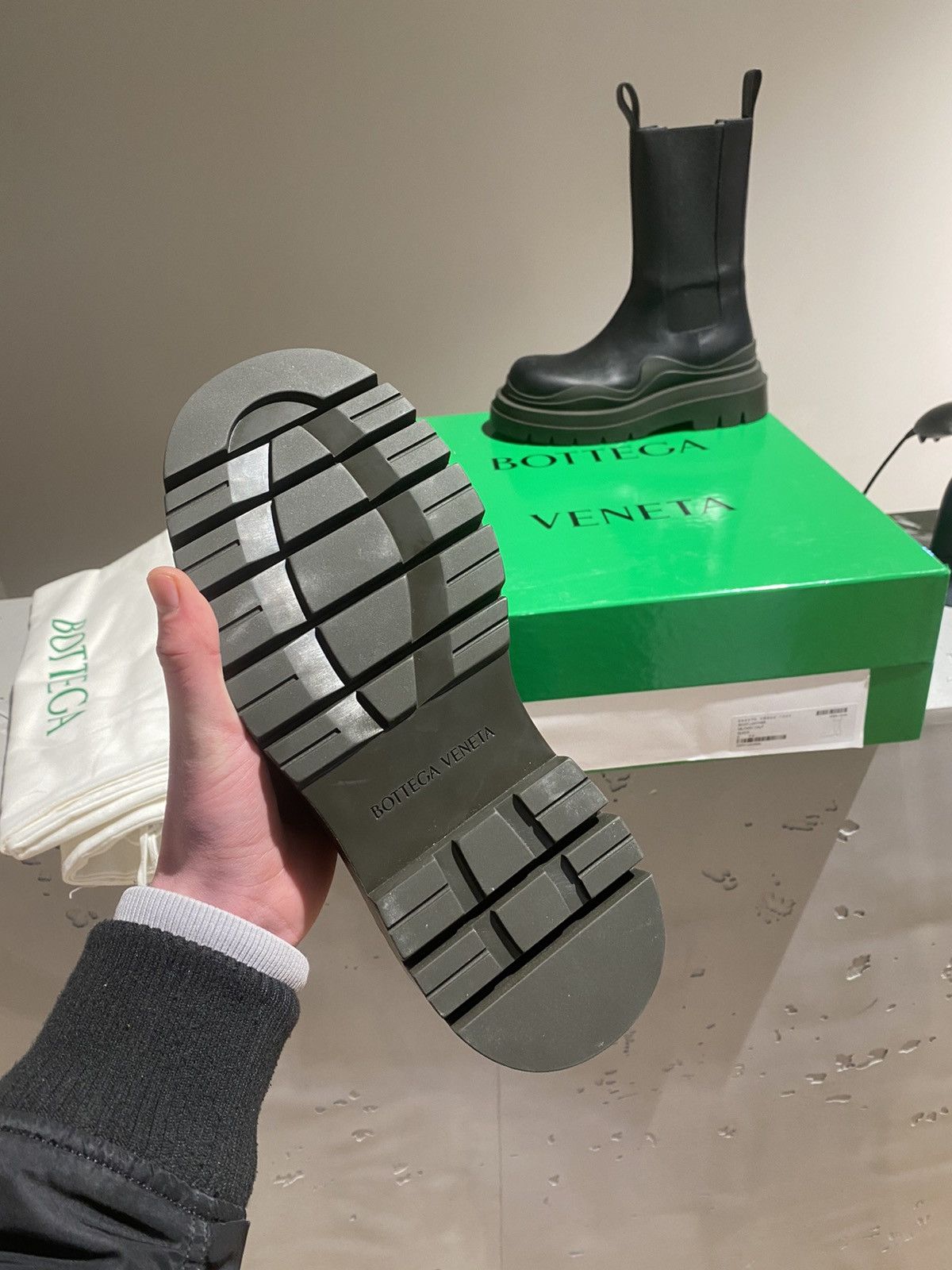 Bottega Veneta BNWT Bottega Veneta Tire Boot Size US 8.5 / IT 38.5 - 6 Thumbnail