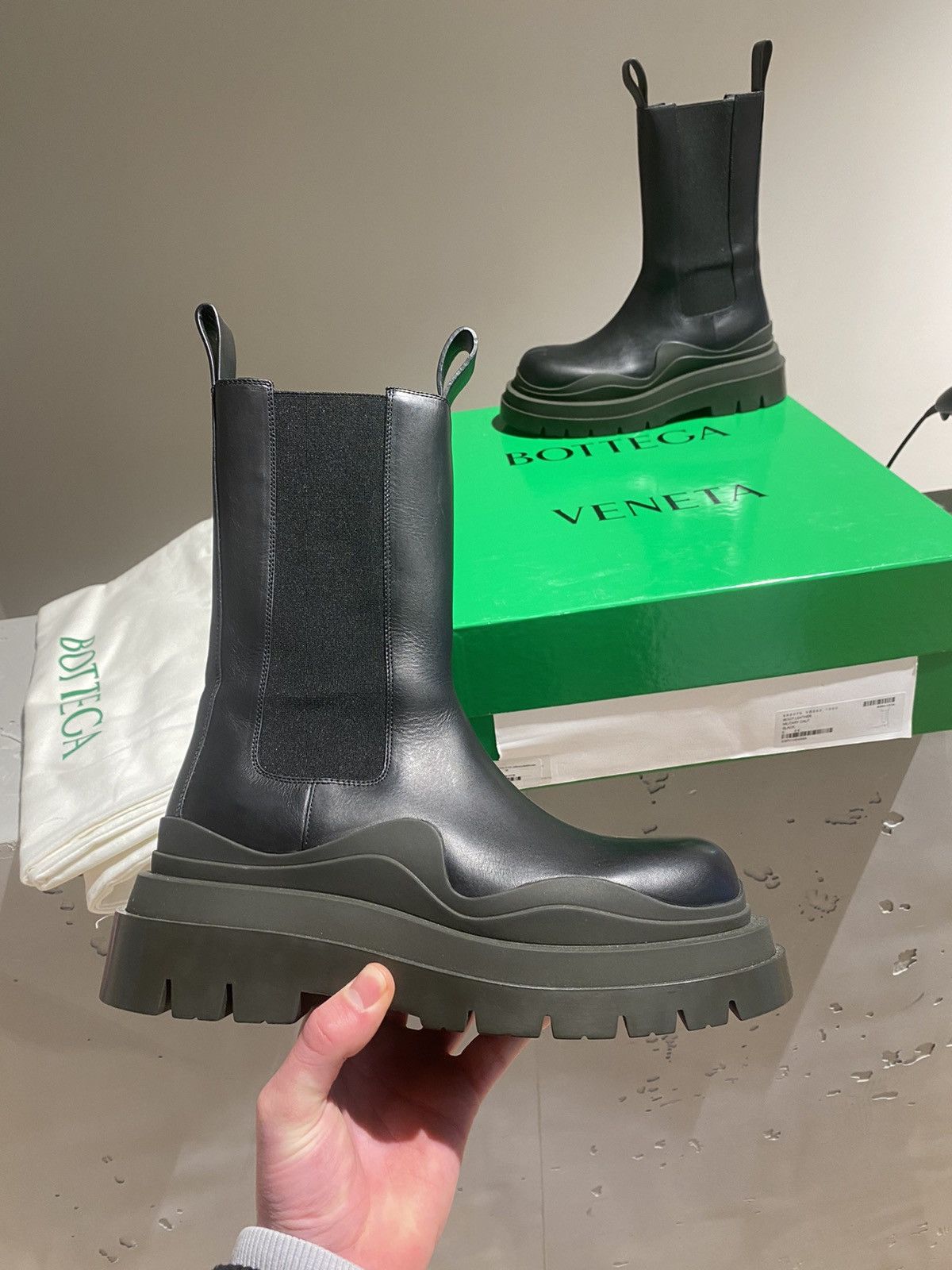 Bottega Veneta BNWT Bottega Veneta Tire Boot Size US 8.5 / IT 38.5 - 3 Thumbnail