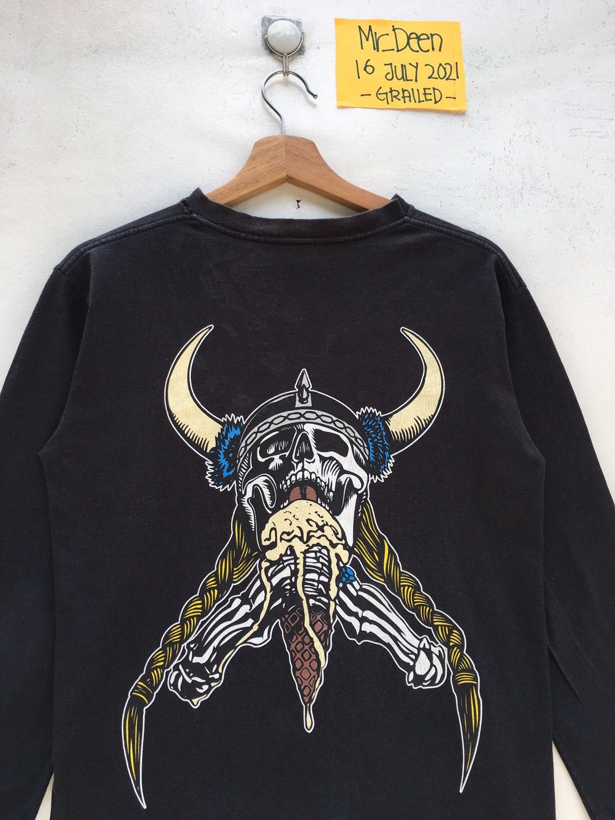 Stussy Rare Vintage Stussy Skulls Longsleeve Shirt Size US S / EU 44-46 / 1 - 6 Thumbnail