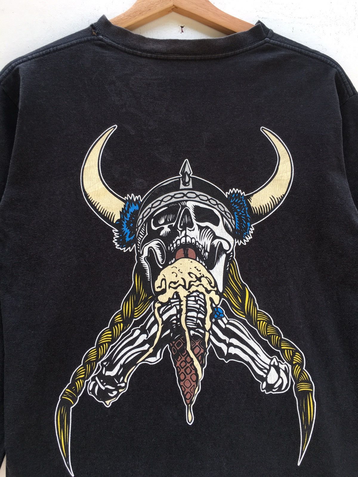 Stussy Rare Vintage Stussy Skulls Longsleeve Shirt Size US S / EU 44-46 / 1 - 7 Thumbnail