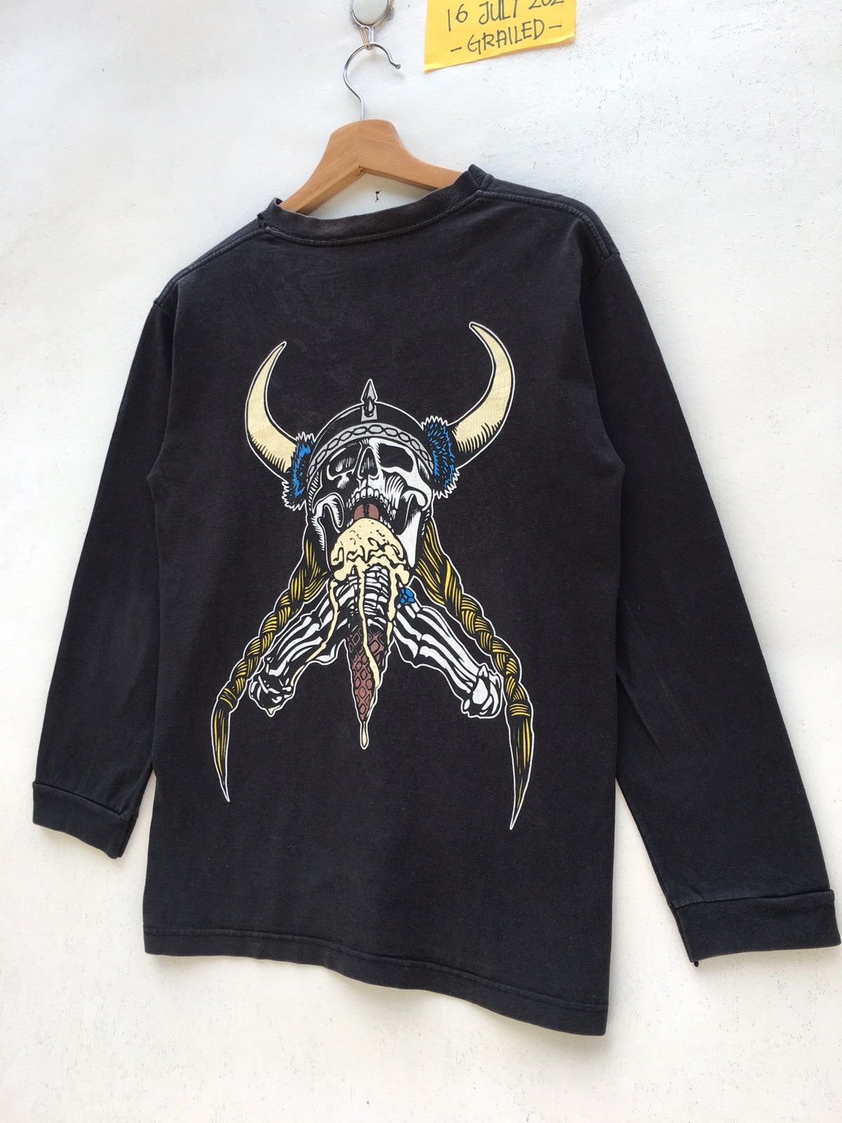 Stussy Rare Vintage Stussy Skulls Longsleeve Shirt Size US S / EU 44-46 / 1 - 3 Thumbnail