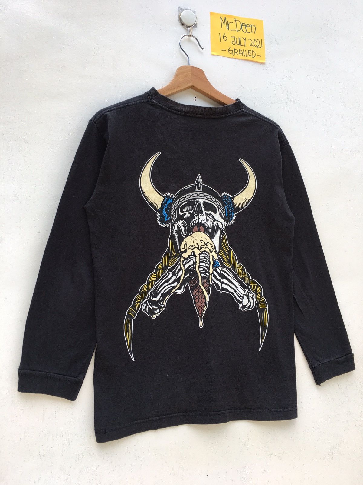 Stussy Rare Vintage Stussy Skulls Longsleeve Shirt Size US S / EU 44-46 / 1 - 2 Thumbnail