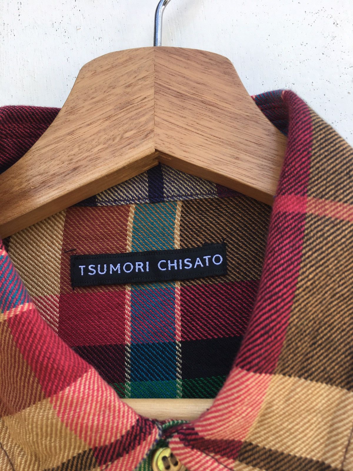 Issey Miyake Rare Vintage Tsumori Chisato Plaid Checkered Shirt Size US M / EU 48-50 / 2 - 7 Thumbnail
