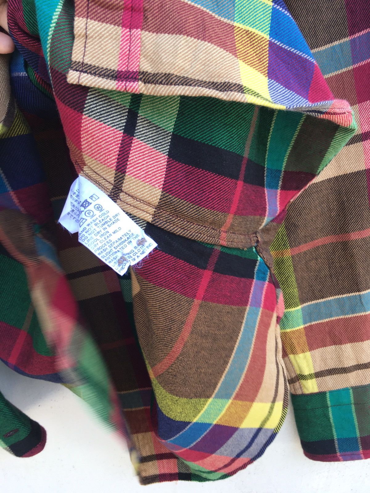 Issey Miyake Rare Vintage Tsumori Chisato Plaid Checkered Shirt Size US M / EU 48-50 / 2 - 8 Thumbnail