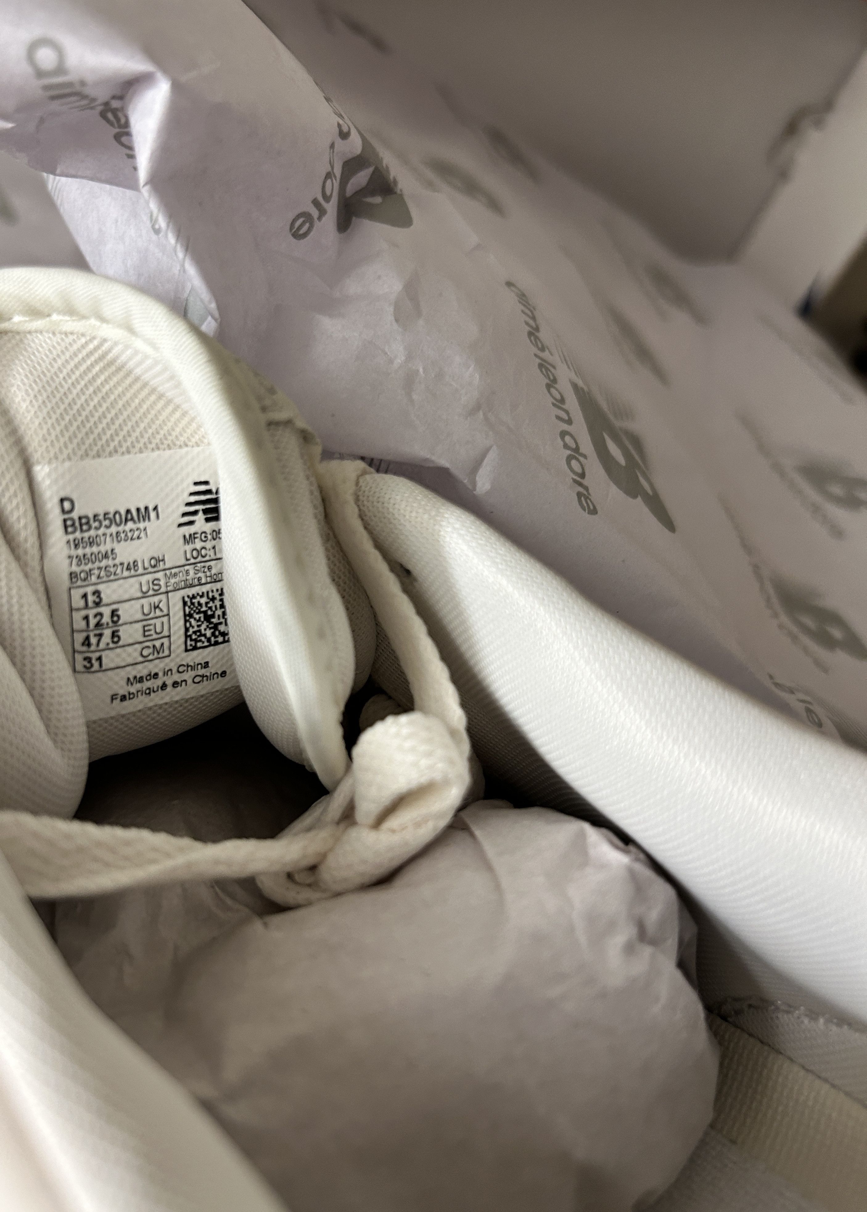 Aime Leon Dore × New Balance New balance x Aime Leon Dore 550 Grey Suede Leather 2022 Size US 13 / EU 46 - 2 Thumbnail