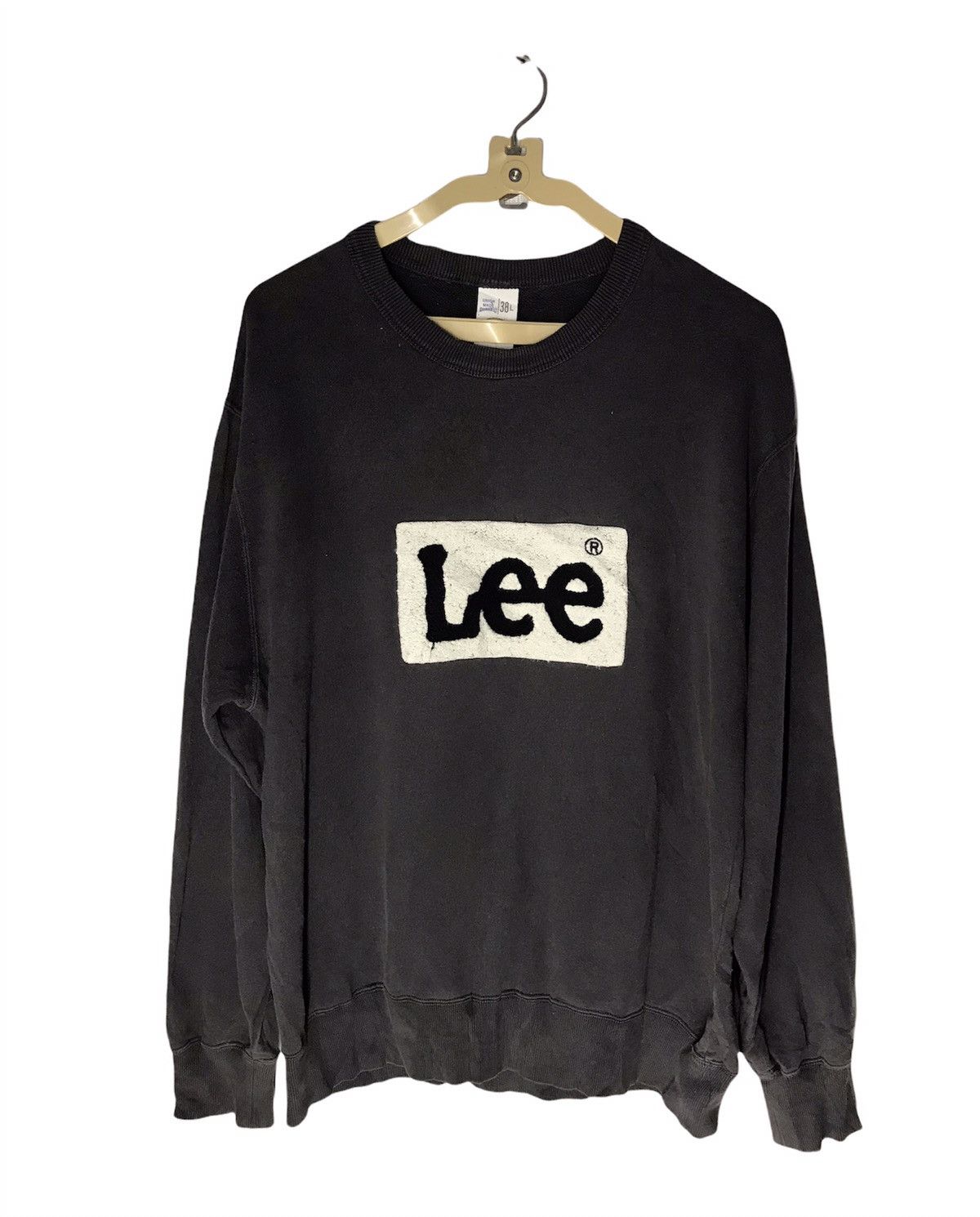 Lee × Vintage Vintage lee spellout crewneck sweatshirt sun faded Size US L / EU 52-54 / 3 - 1 Thumbnail
