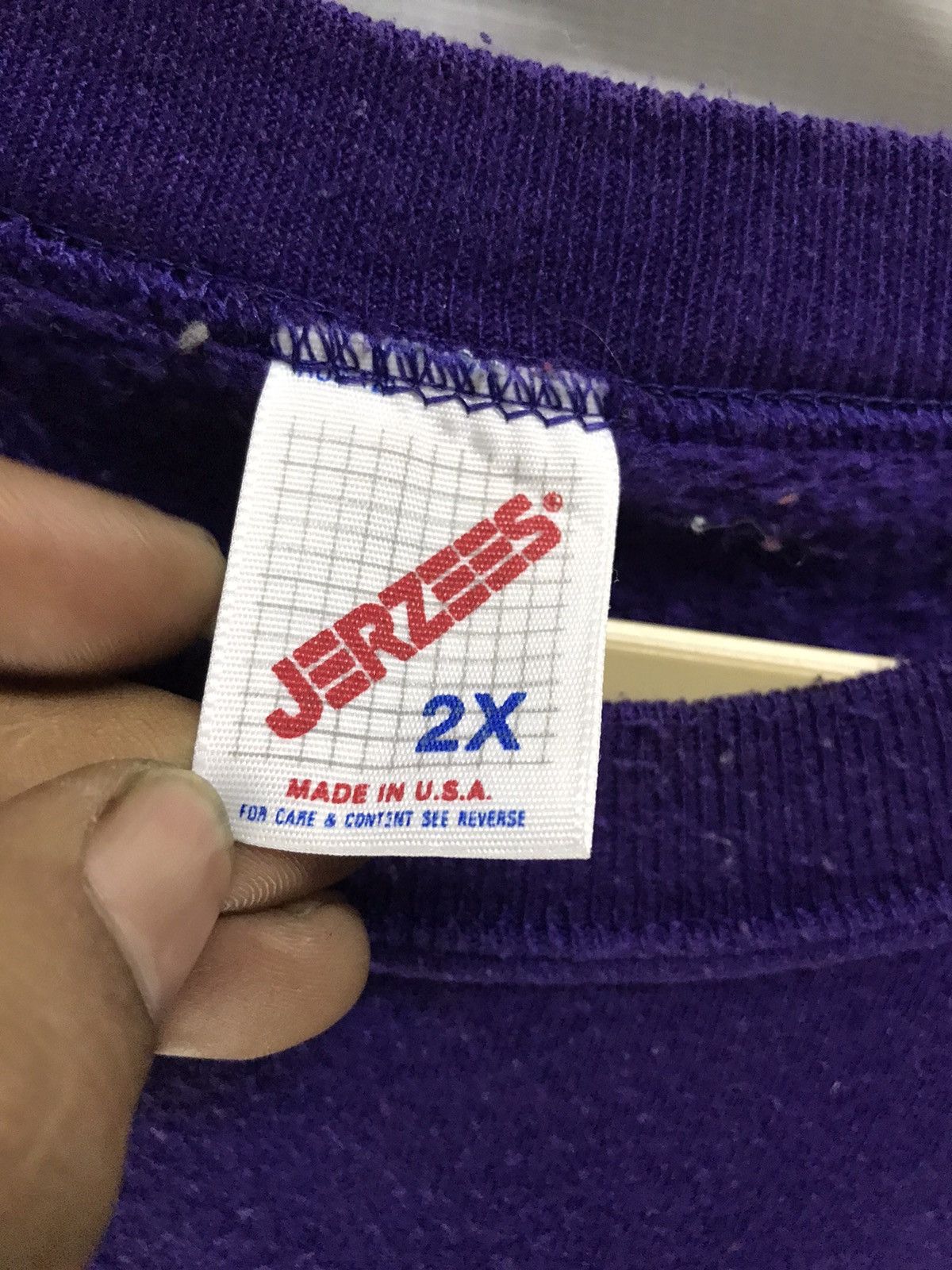 Jerzees × Vintage Vintage crewneck sweatshirt by jerzees Size US XXL / EU 58 / 5 - 3 Thumbnail