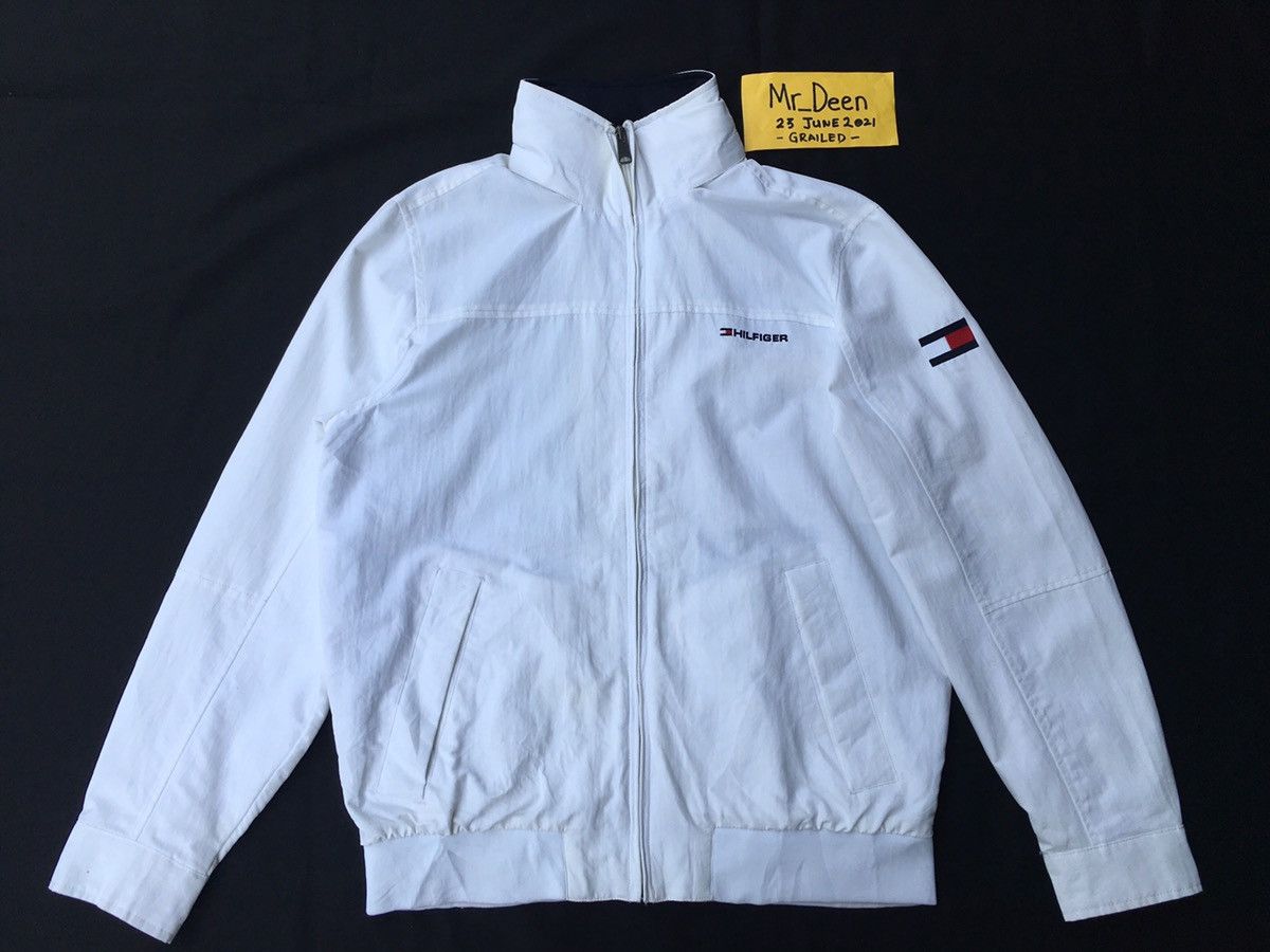 Tommy Hilfiger Vintage Tommy Hilfiger White Jacket Size US M / EU 48-50 / 2 - 8 Thumbnail