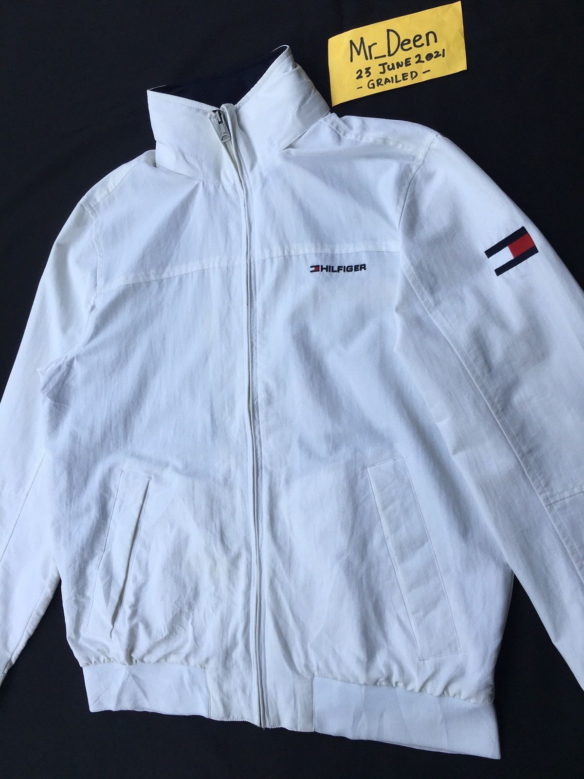 Tommy Hilfiger Vintage Tommy Hilfiger White Jacket Size US M / EU 48-50 / 2 - 5 Thumbnail