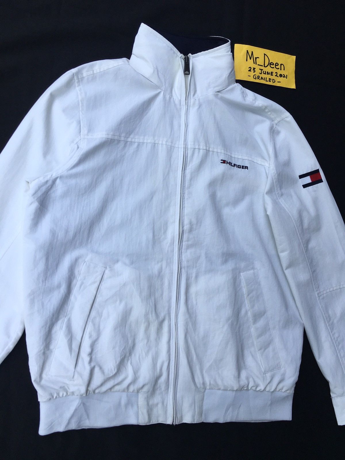Tommy Hilfiger Vintage Tommy Hilfiger White Jacket Size US M / EU 48-50 / 2 - 6 Thumbnail