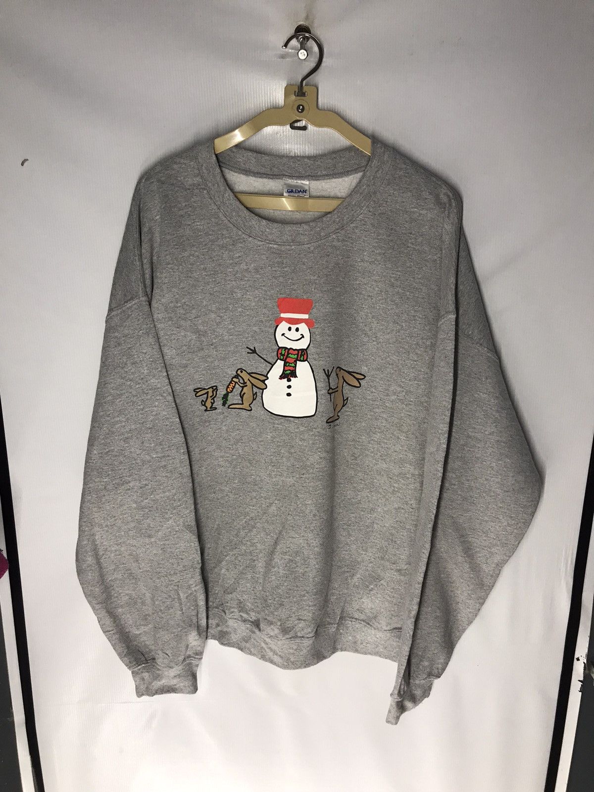 Gildan Sweatshirt crewneck printed by gildan Size US XL / EU 56 / 4 - 7 Thumbnail