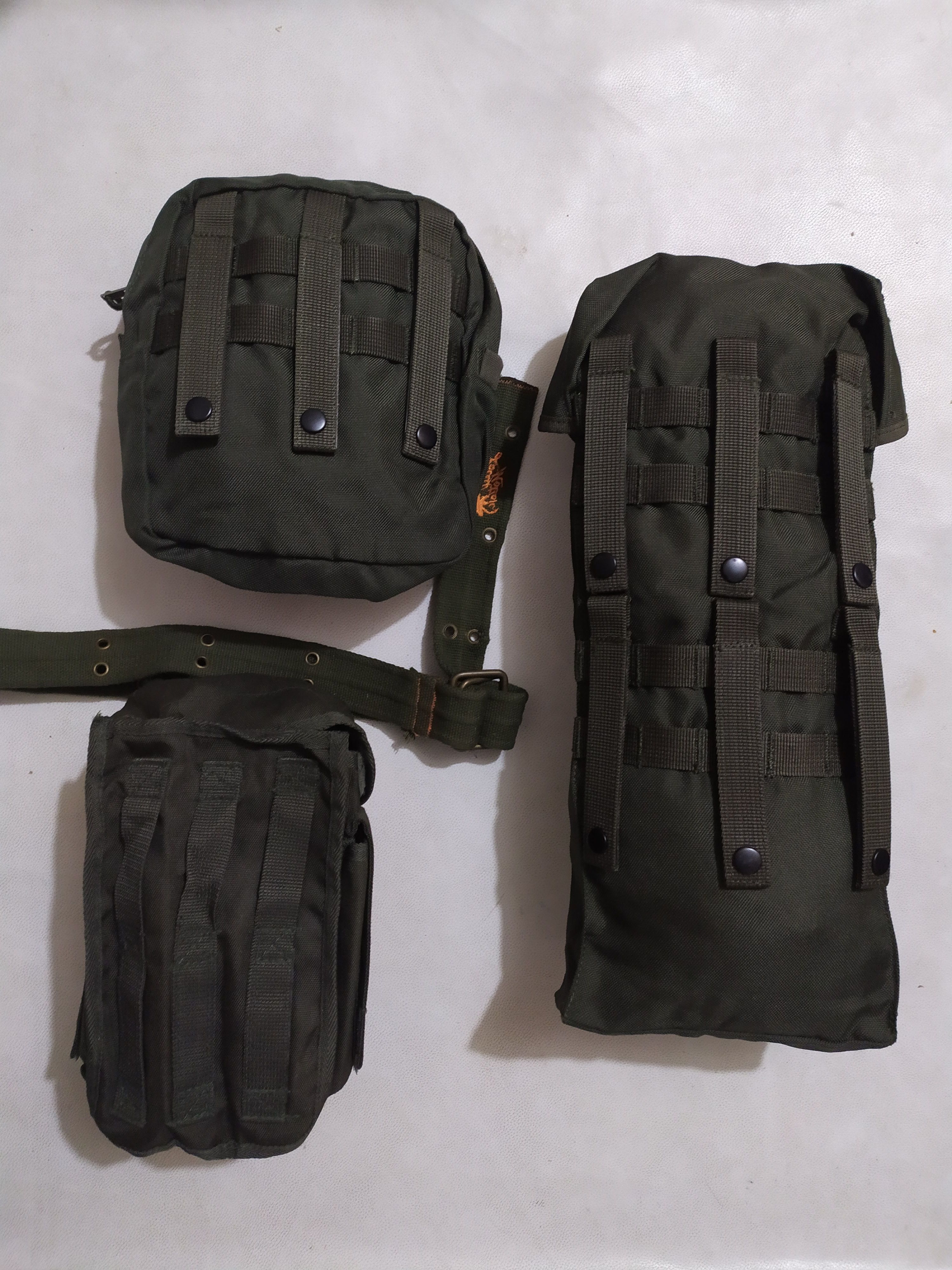 Other 🔥Military Gas Mask Multipocket Tactical Bag and Belt Size ONE SIZE - 5 Thumbnail