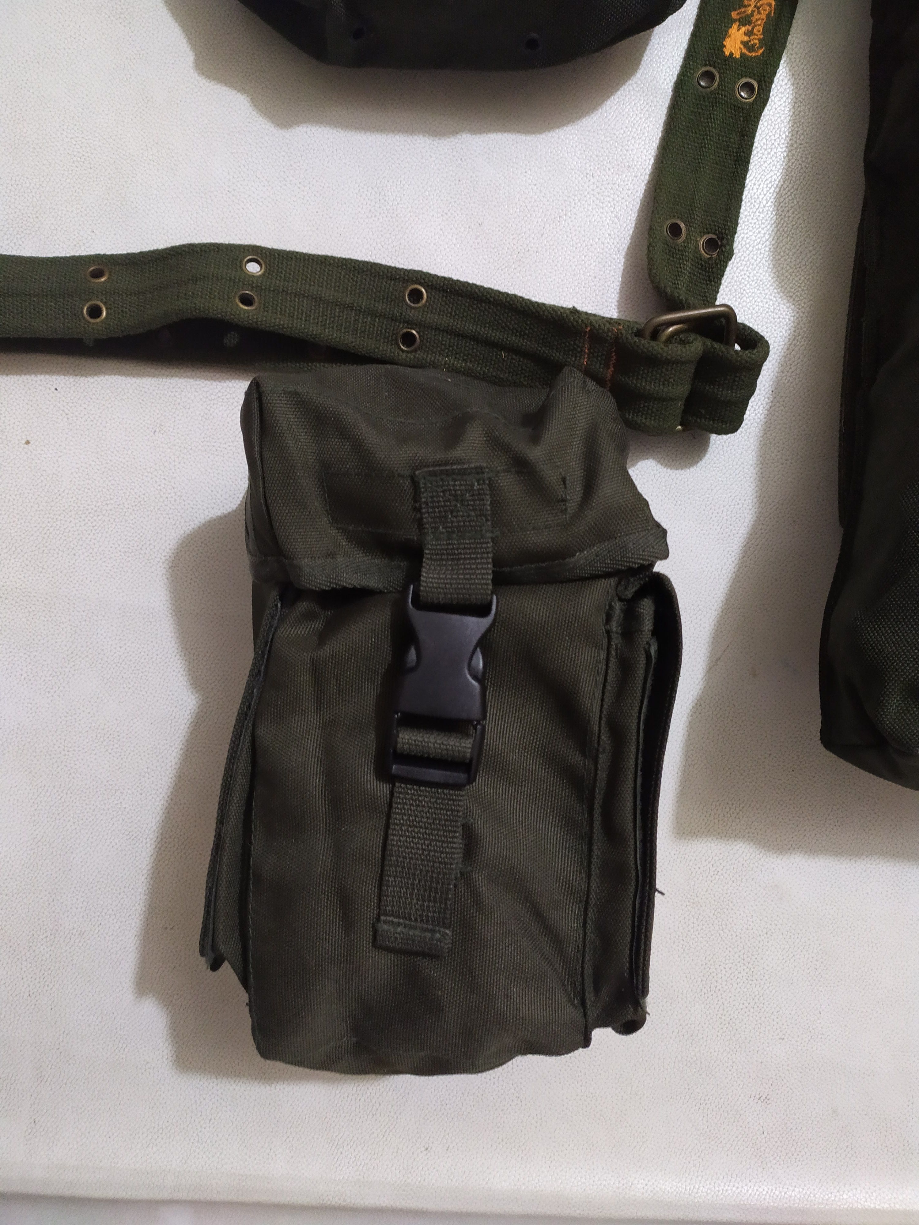 Other 🔥Military Gas Mask Multipocket Tactical Bag and Belt Size ONE SIZE - 2 Thumbnail