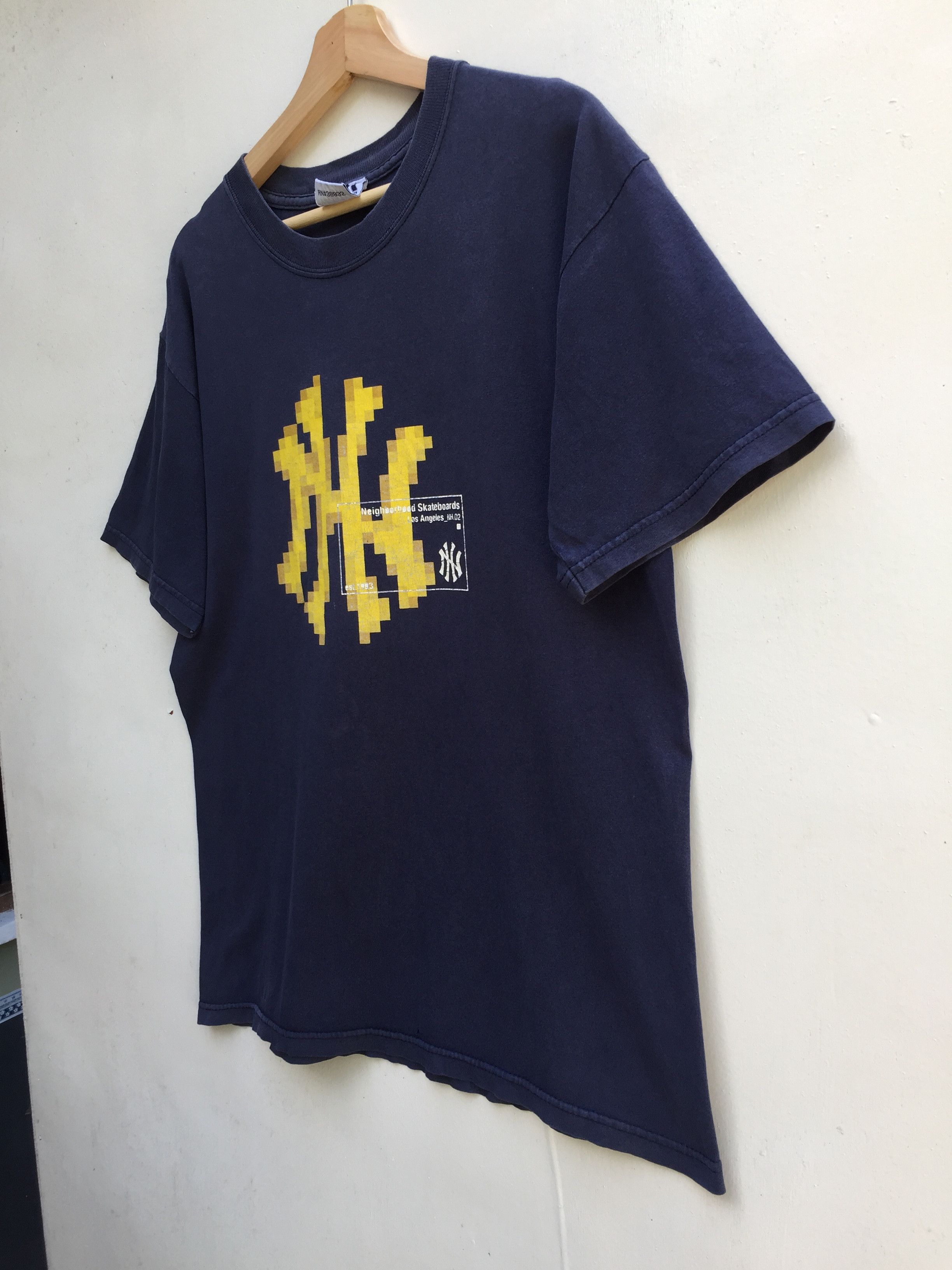Neighborhood Vintage 90's Neighborhood skate tshirt Size US L / EU 52-54 / 3 - 3 Thumbnail