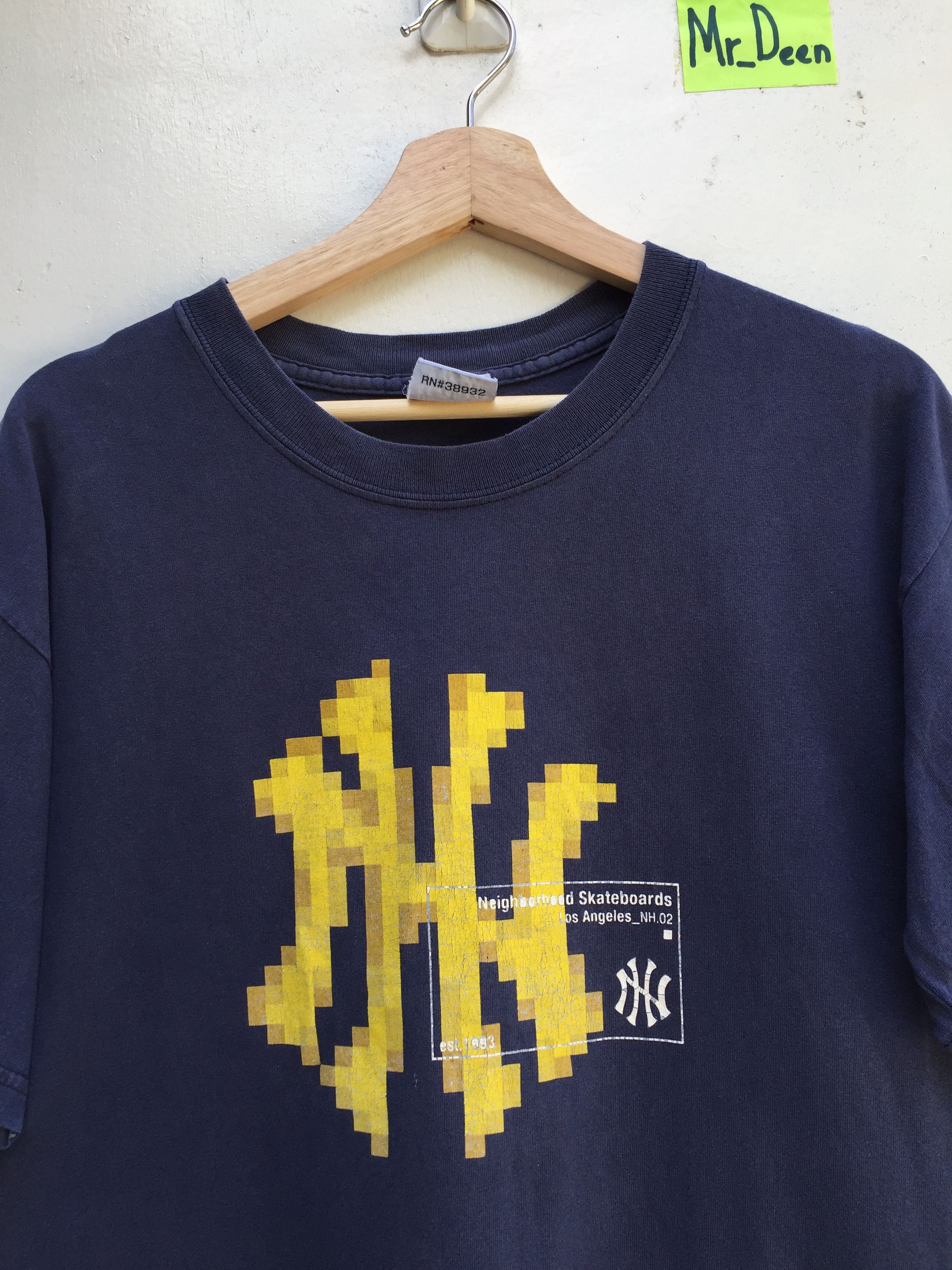 Neighborhood Vintage 90's Neighborhood skate tshirt Size US L / EU 52-54 / 3 - 4 Thumbnail
