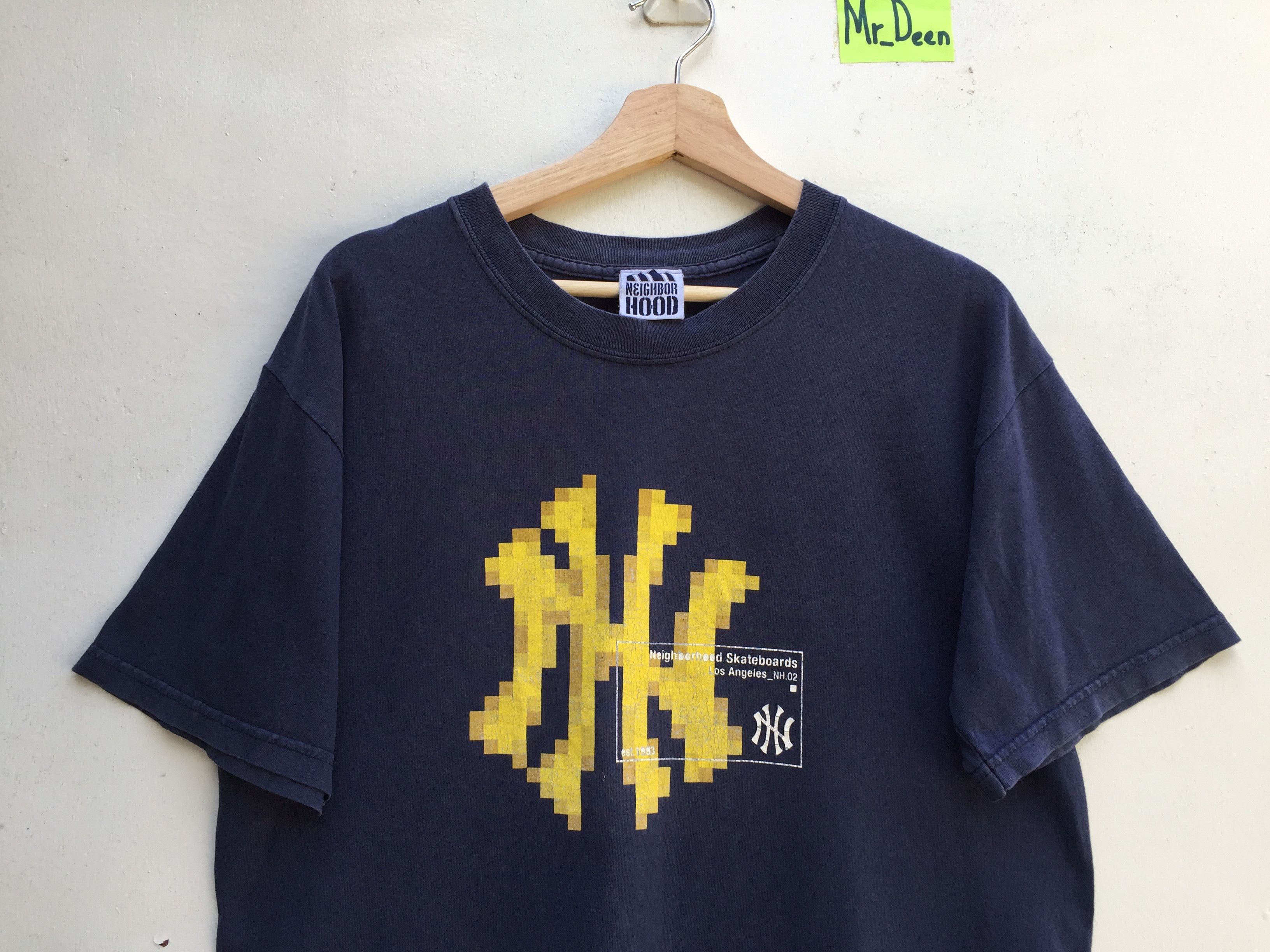 Neighborhood Vintage 90's Neighborhood skate tshirt Size US L / EU 52-54 / 3 - 7 Thumbnail