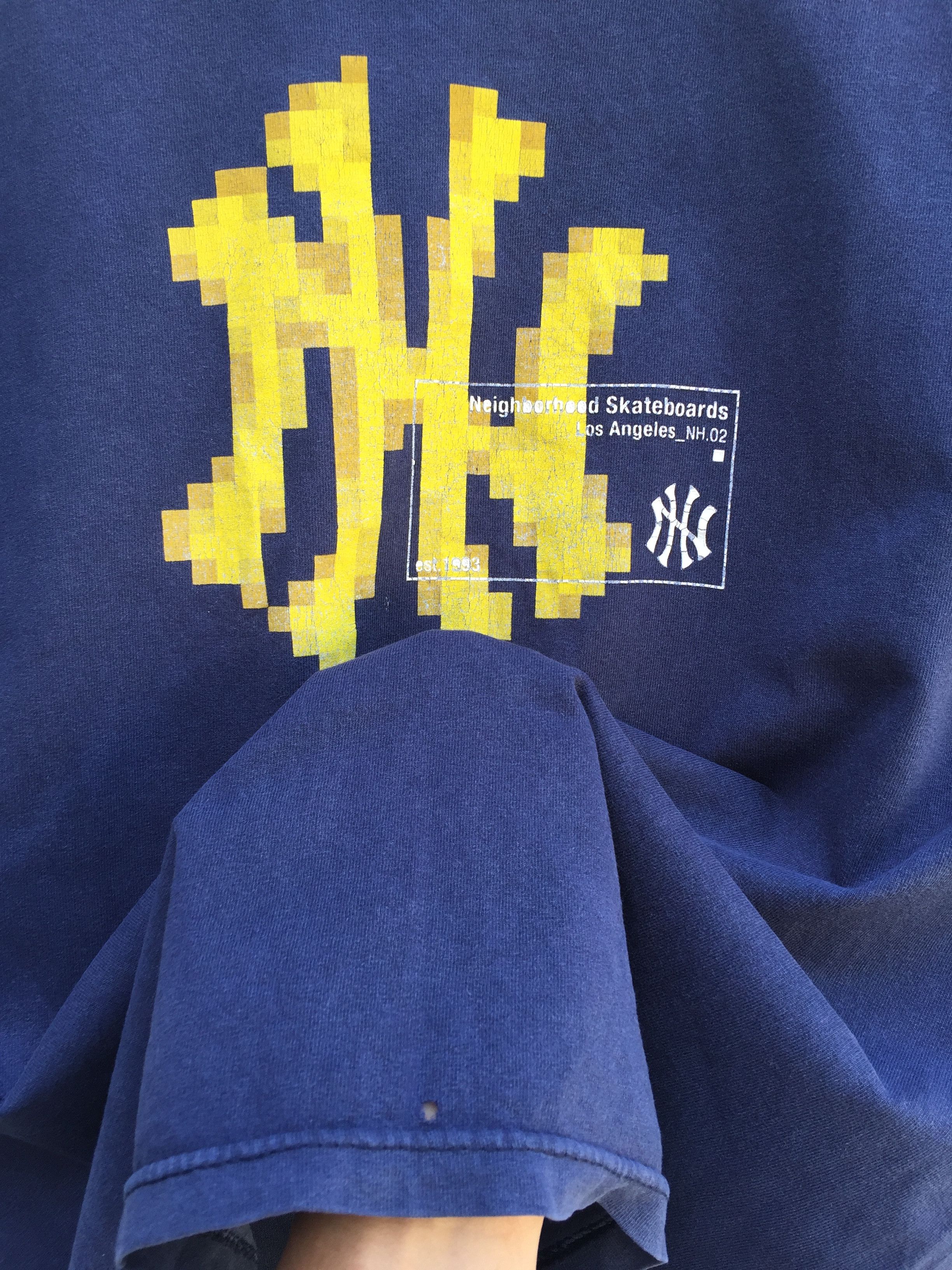 Neighborhood Vintage 90's Neighborhood skate tshirt Size US L / EU 52-54 / 3 - 9 Thumbnail