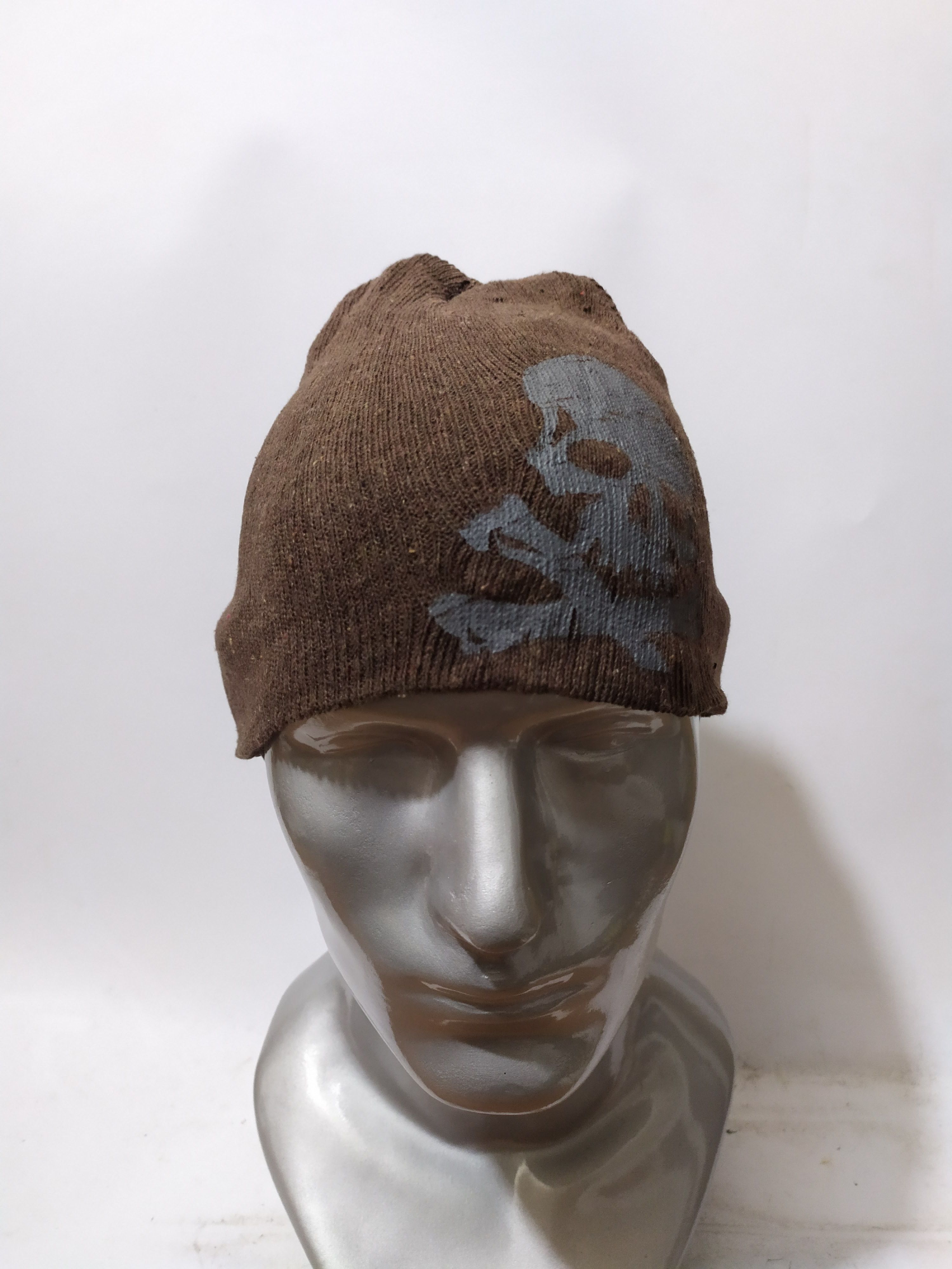 Japanese Brand 🔥Unknown Japanese Skull Skeleton Punk Bondage Beanie Size ONE SIZE - 3 Thumbnail