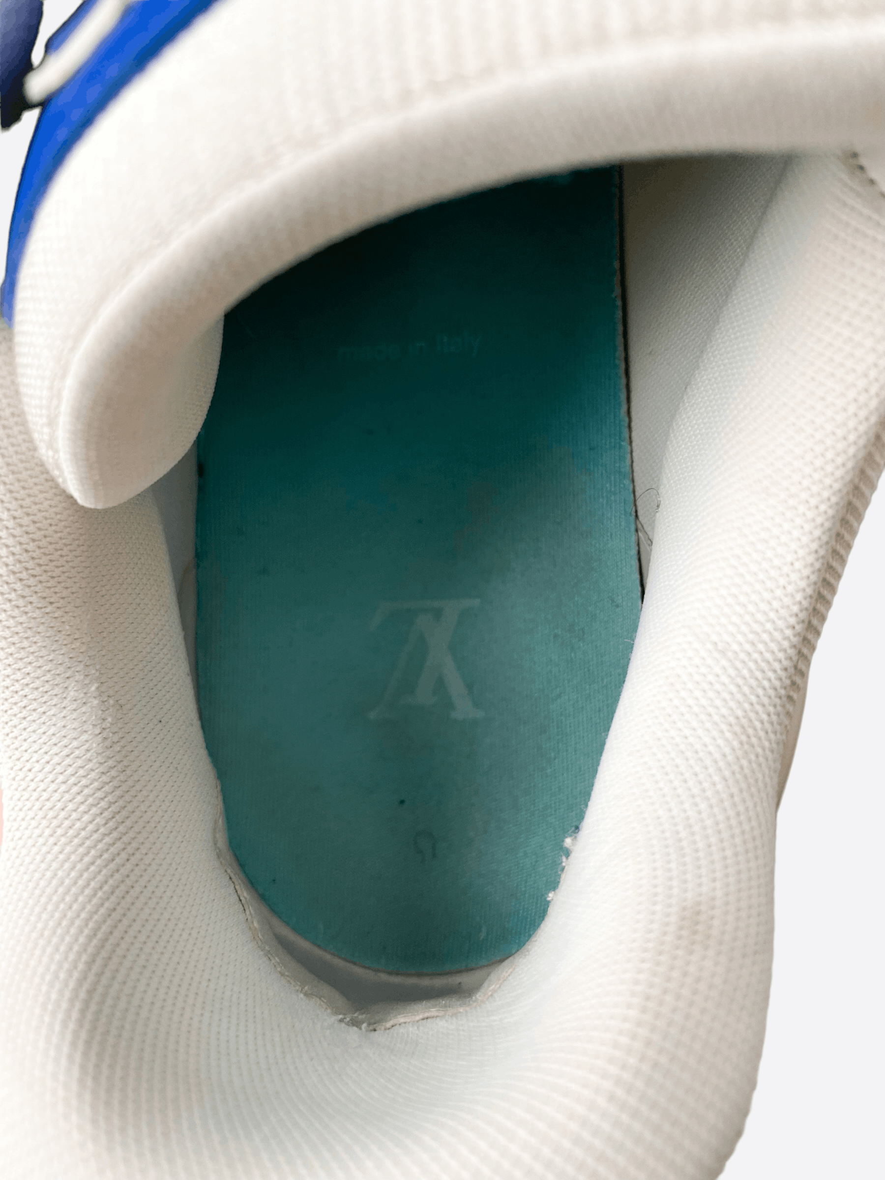 Louis Vuitton Louis Vuitton Blue Monogram Trainers Size US 10 / EU 43 - 7 Thumbnail