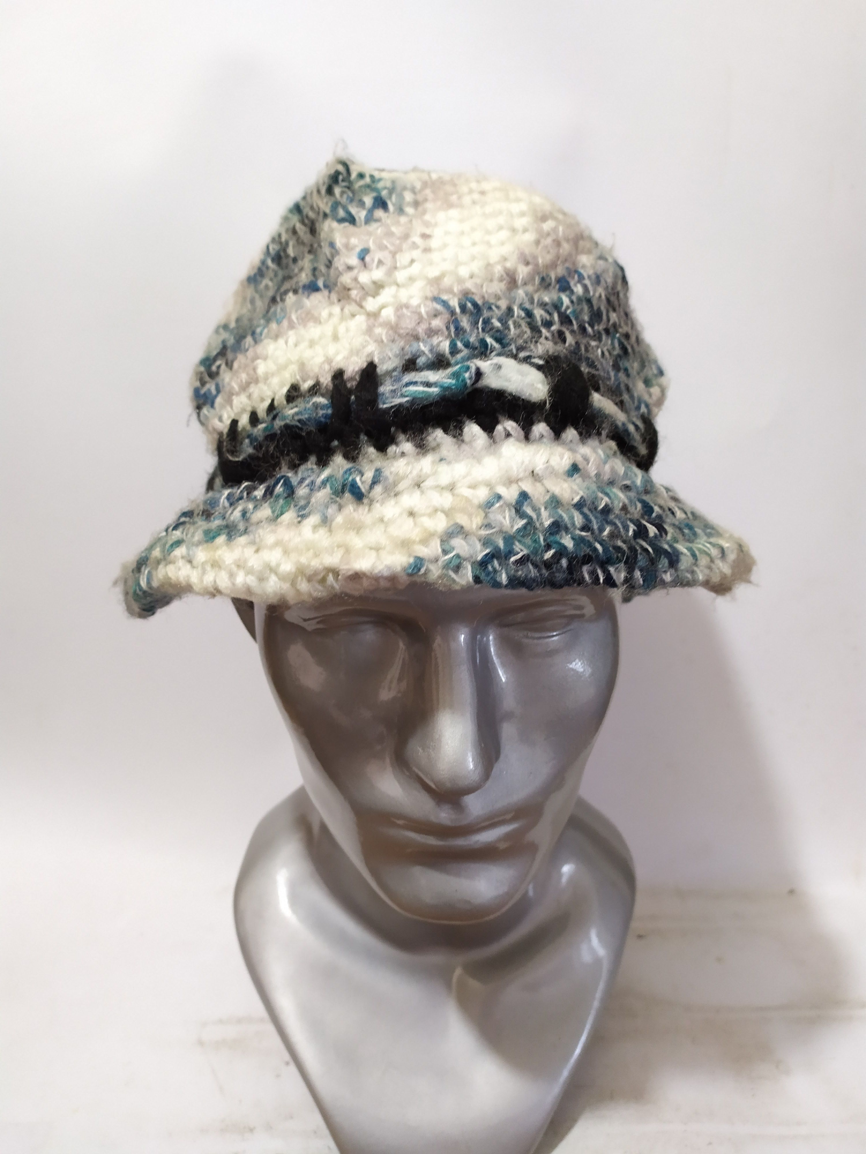 Japanese Brand 🔥Nice Colour Knitted Bucket Hats Size ONE SIZE - 2 Thumbnail