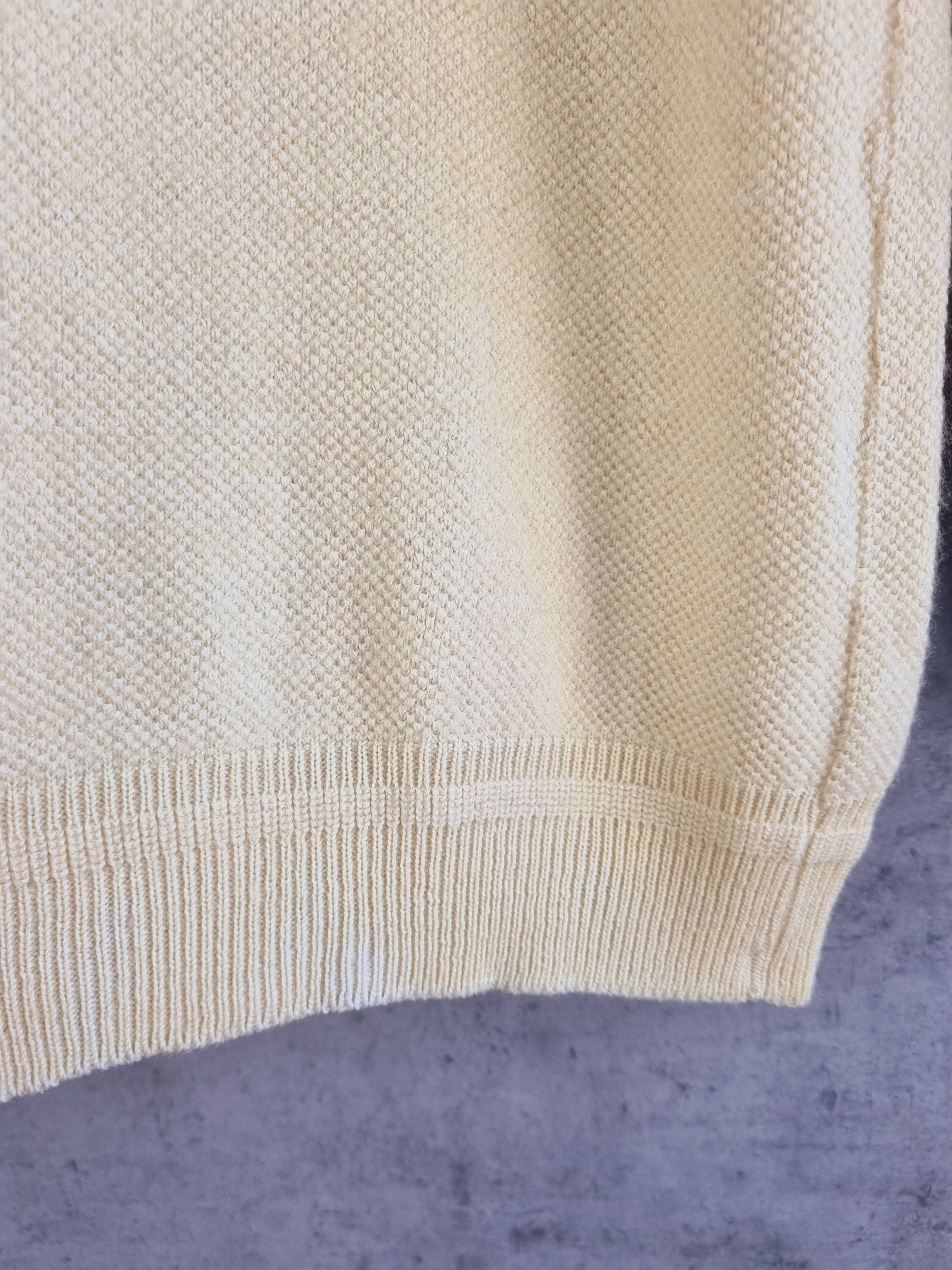 Lacoste × Vintage Rare LACOSTE Wool Knitted Soft Sweater Size US M / EU 48-50 / 2 - 10 Thumbnail
