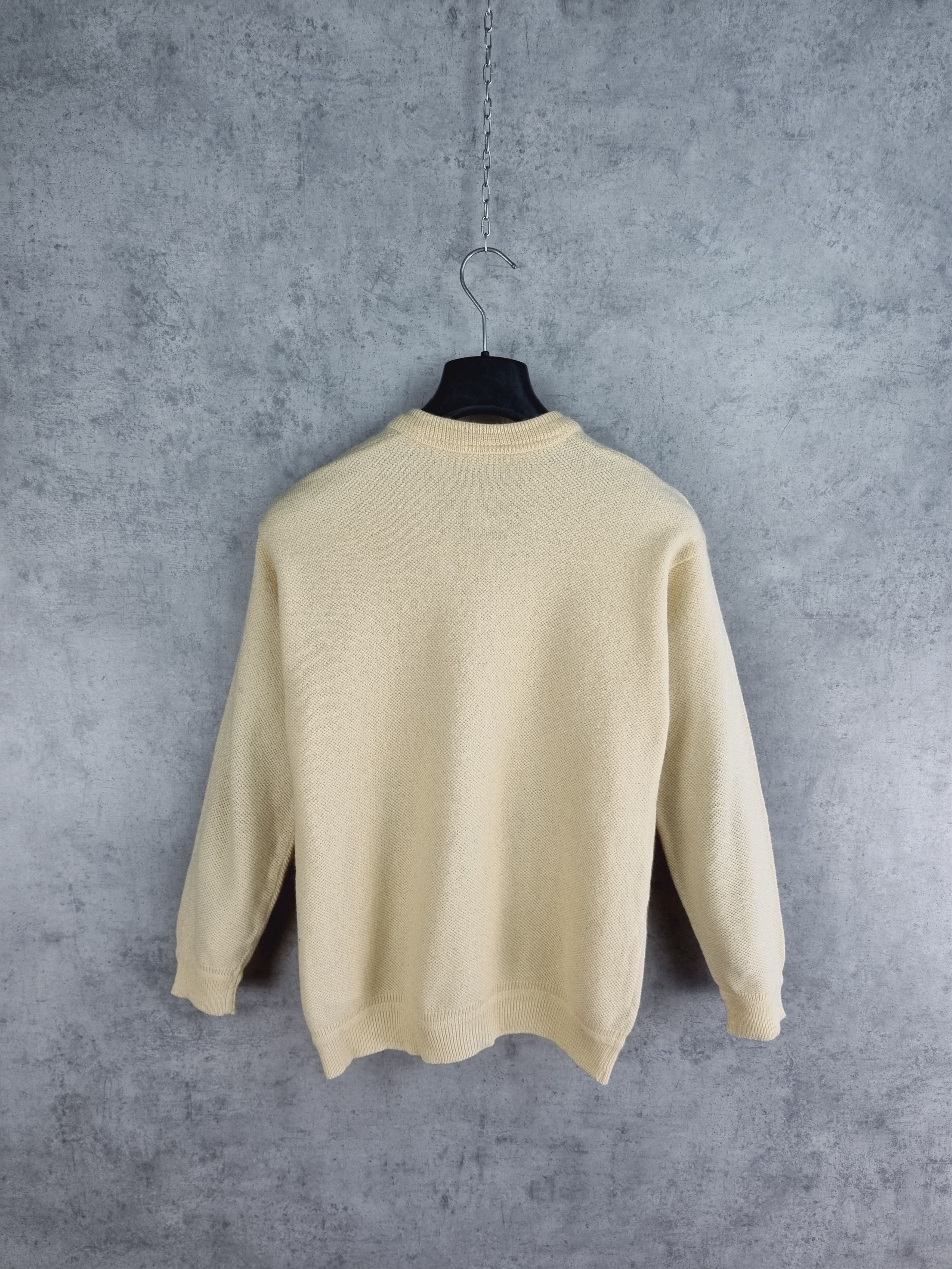 Lacoste × Vintage Rare LACOSTE Wool Knitted Soft Sweater Size US M / EU 48-50 / 2 - 4 Thumbnail
