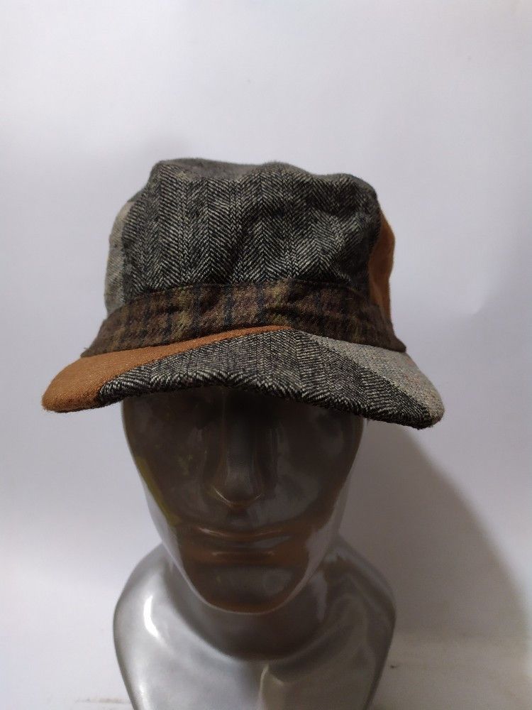 Japanese Brand 🔥Basiquenti Japan Classic Hats Patchwork Design Size ONE SIZE - 2 Thumbnail