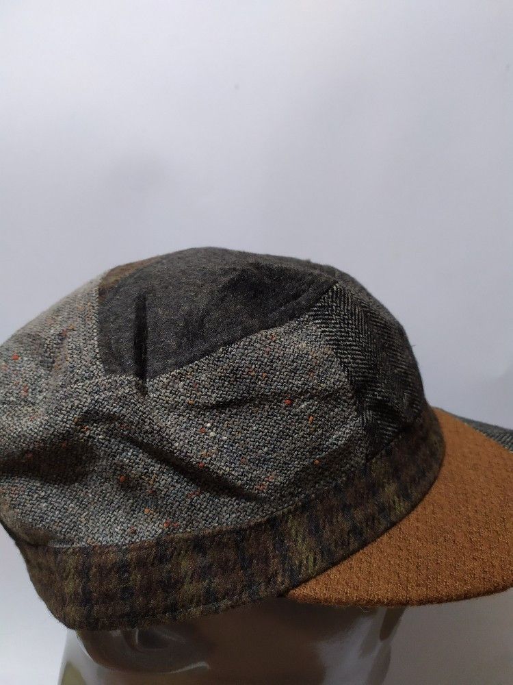 Japanese Brand 🔥Basiquenti Japan Classic Hats Patchwork Design Size ONE SIZE - 5 Thumbnail