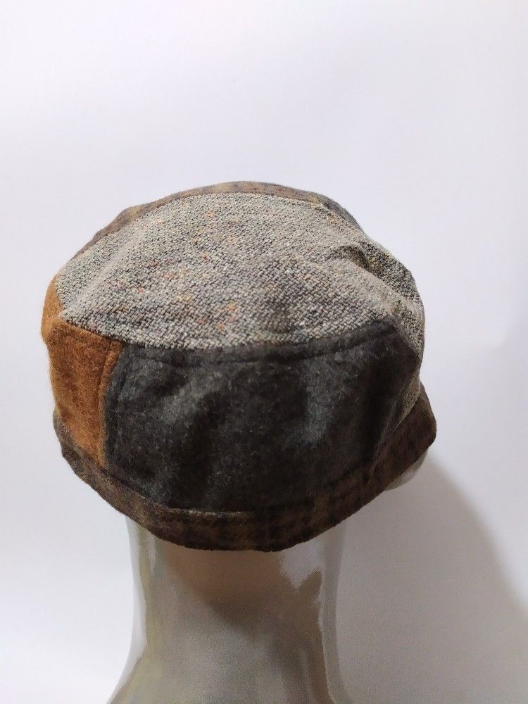 Japanese Brand 🔥Basiquenti Japan Classic Hats Patchwork Design Size ONE SIZE - 6 Thumbnail