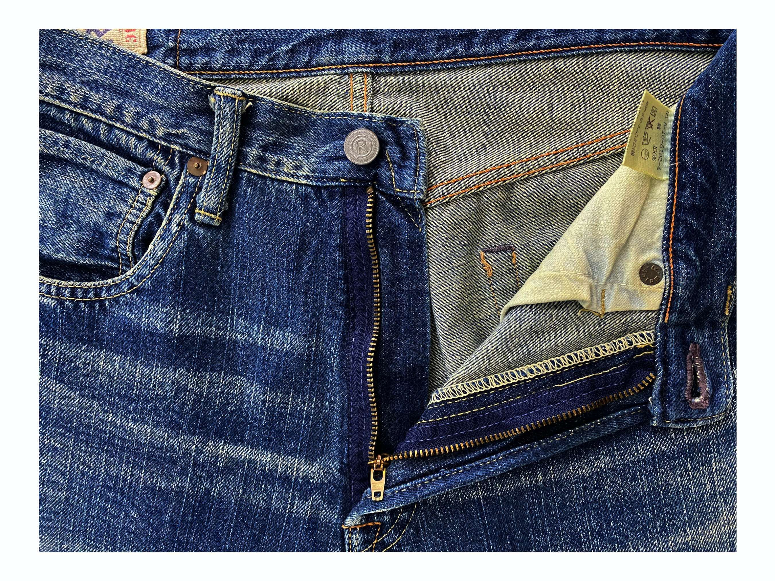 45rpm 45rpm Jeans 45RPM Distressed Faded Japanese Jeans Size US 28 / EU 44 - 10 Thumbnail