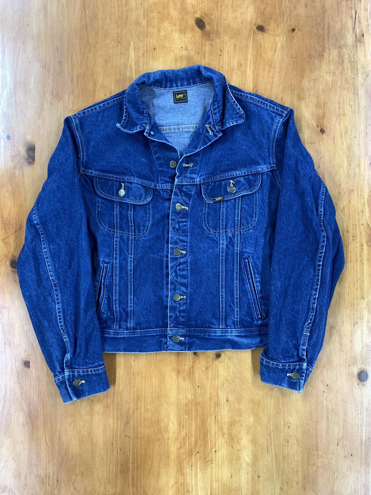 Vintage Vintage Lee DarkWash Jean Jacket | Grailed