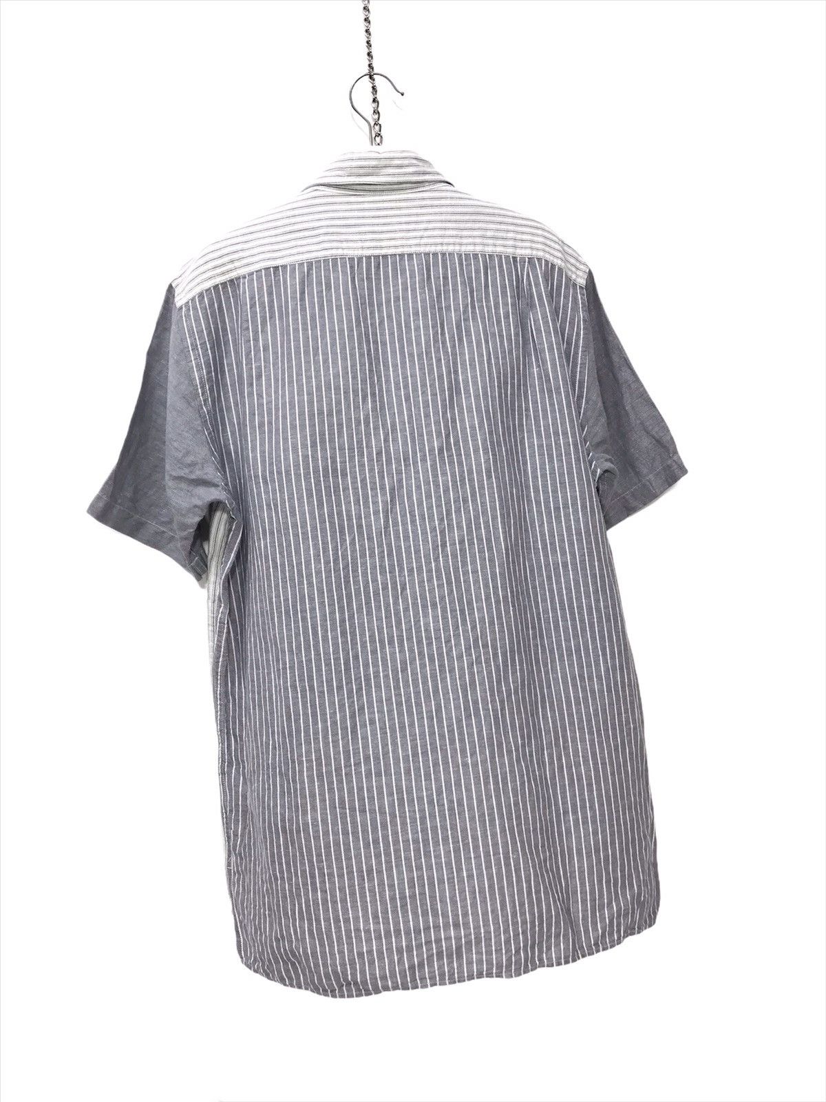 JW Anderson J.W Anderson x Uniglo Striped Linen Shirt Button Up 26🟩 Size US L / EU 52-54 / 3 - 5 Thumbnail