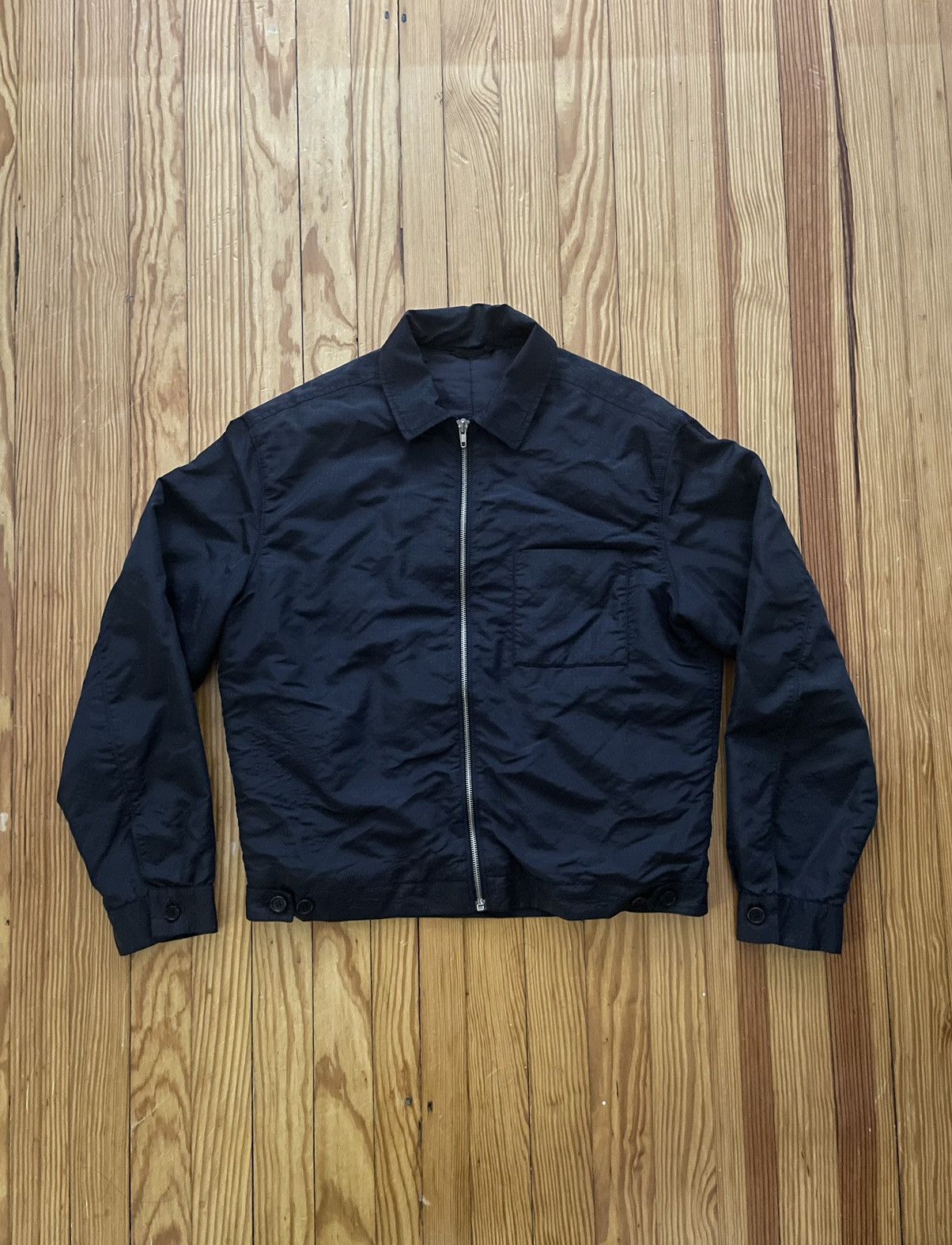 image of Archive Helmut Lang Ballistic Nylon Work Jacket Black 1997, Men's (Size Medium)