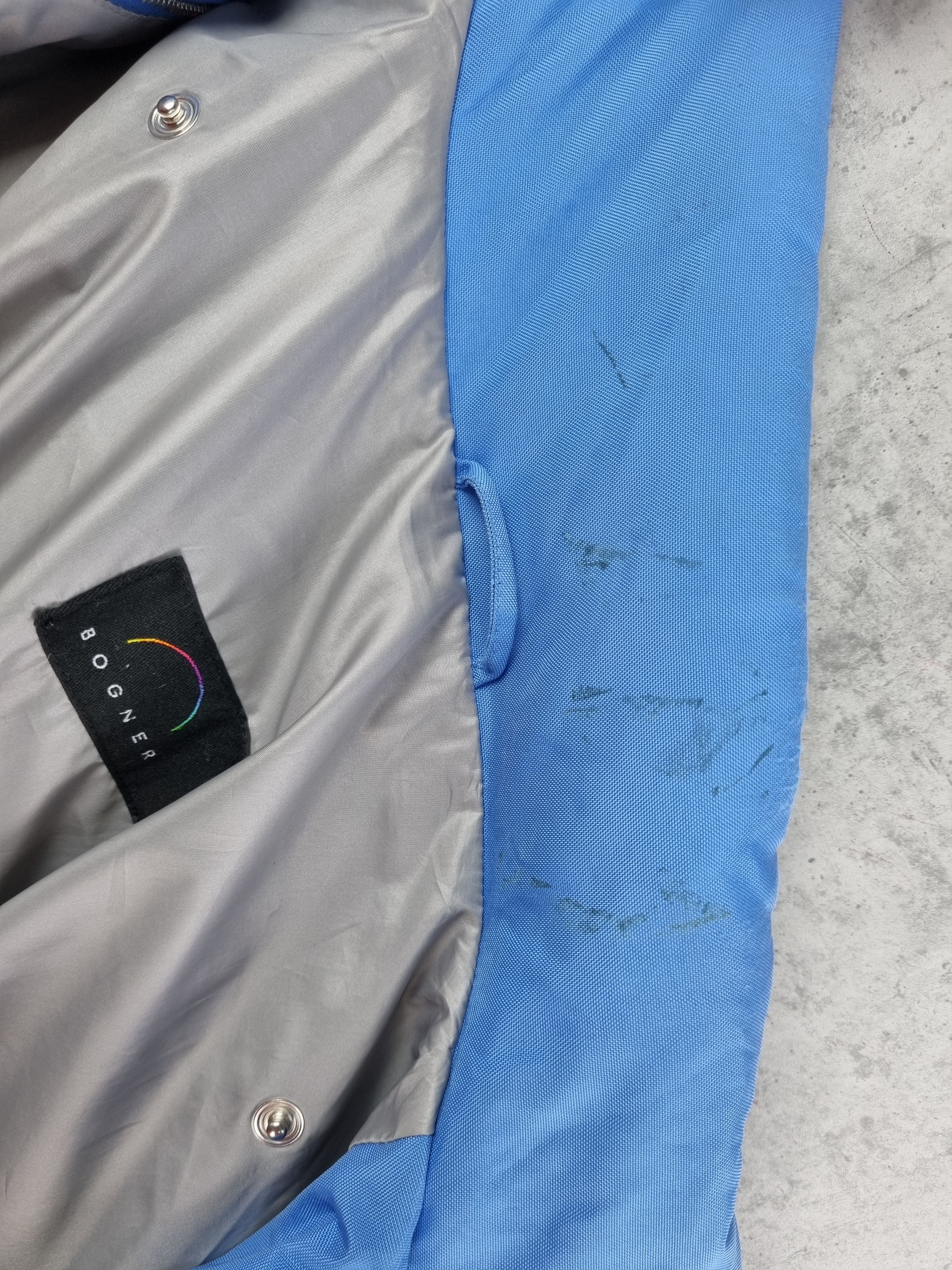 Bogner × Vintage Rare BOGNER GOAN THYLMANN Down Baby Blue Jacket Size US L / EU 52-54 / 3 - 7 Thumbnail
