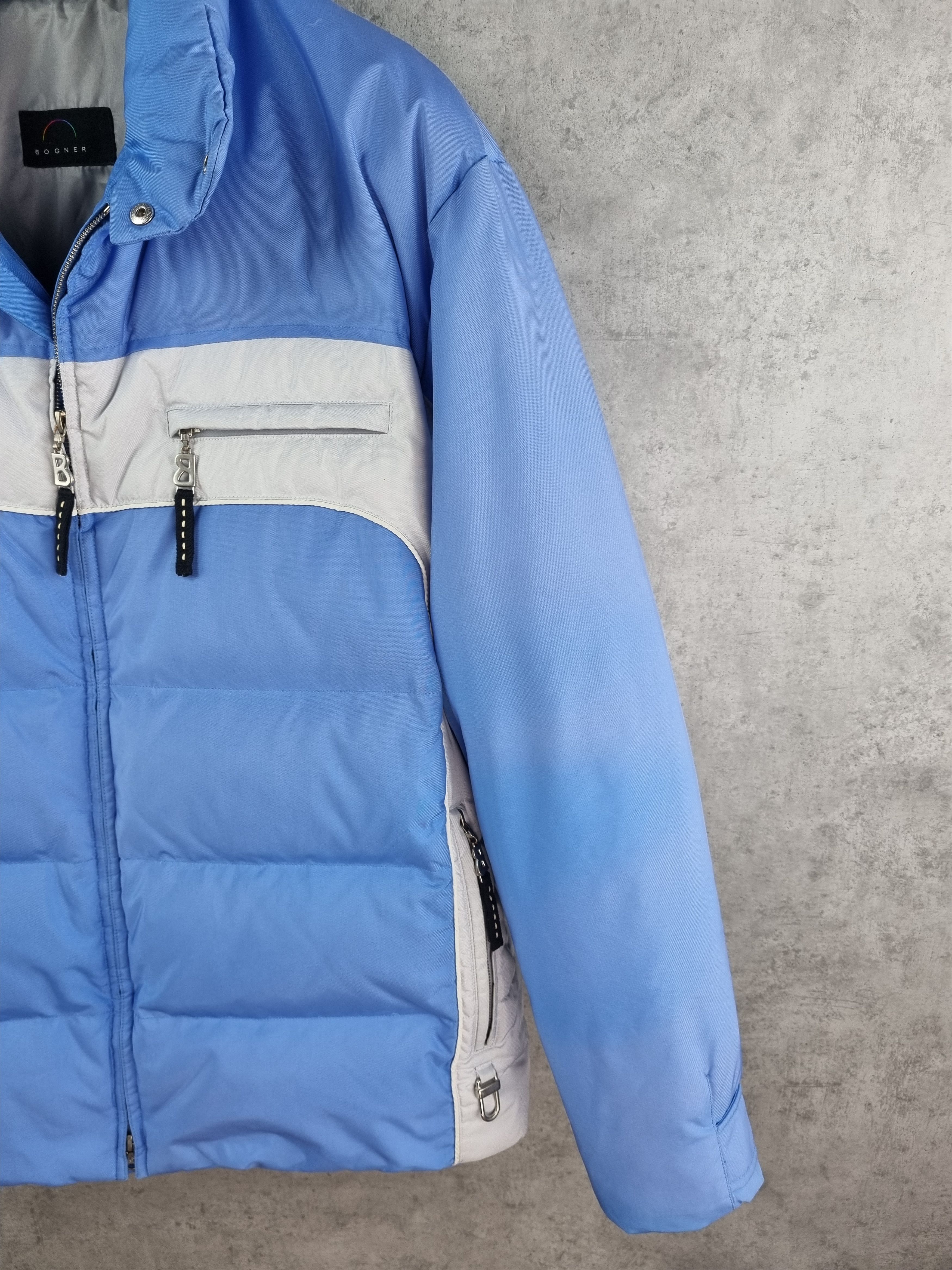 Bogner × Vintage Rare BOGNER GOAN THYLMANN Down Baby Blue Jacket Size US L / EU 52-54 / 3 - 10 Thumbnail