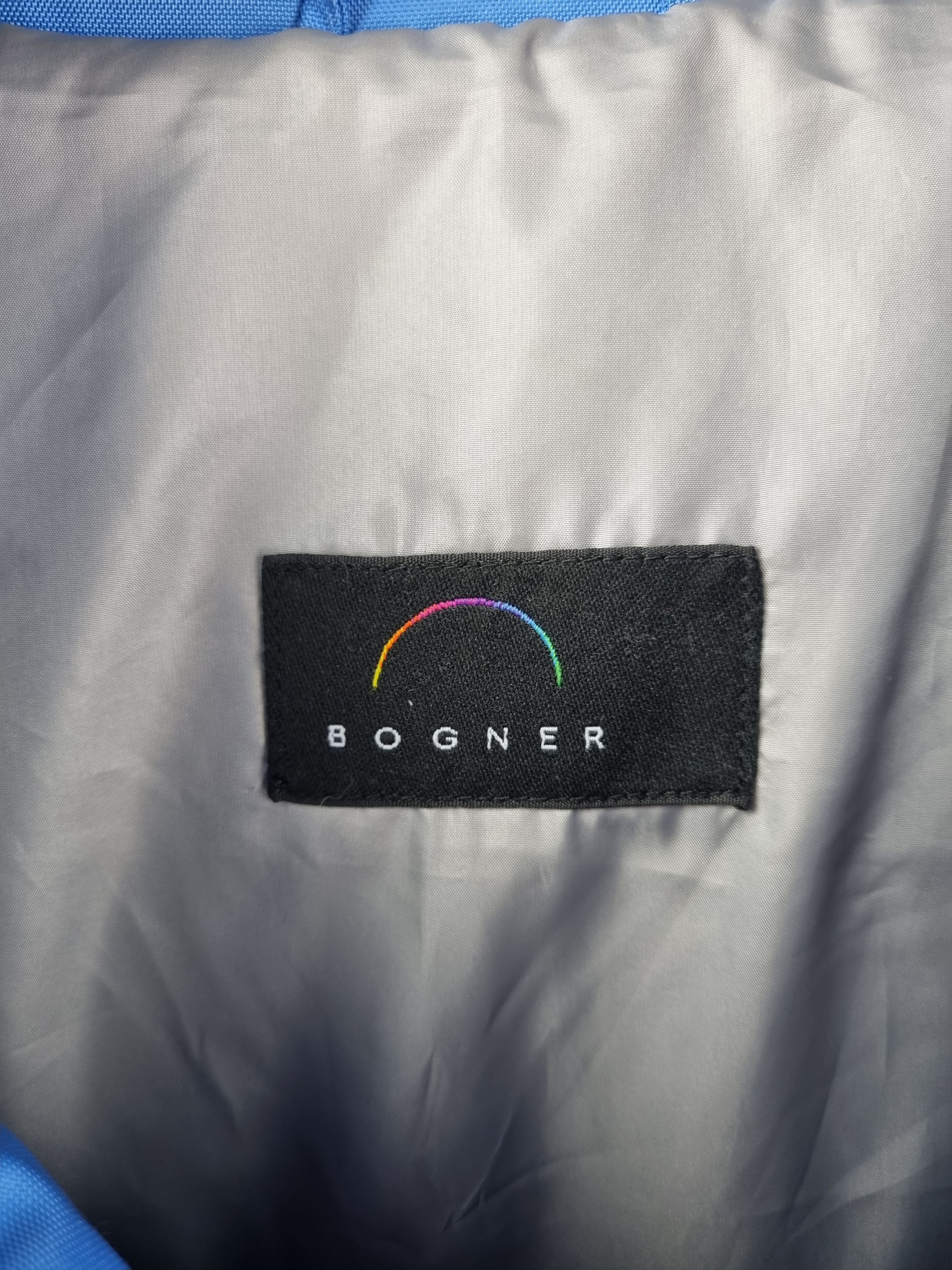 Bogner × Vintage Rare BOGNER GOAN THYLMANN Down Baby Blue Jacket Size US L / EU 52-54 / 3 - 4 Thumbnail