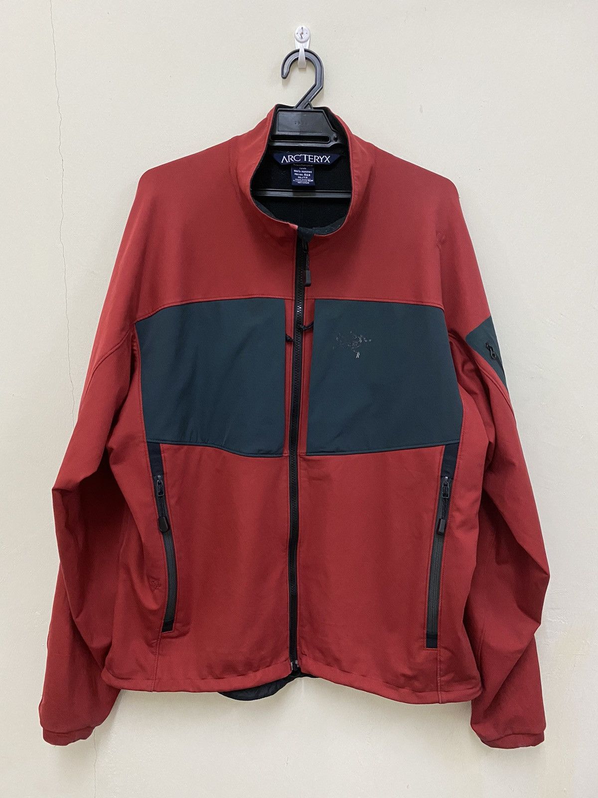 image of Arcteryx x Polartec Vintage Arc'teryx Gamma Mx Full Zip Jacket in Red, Men's (Size XL)