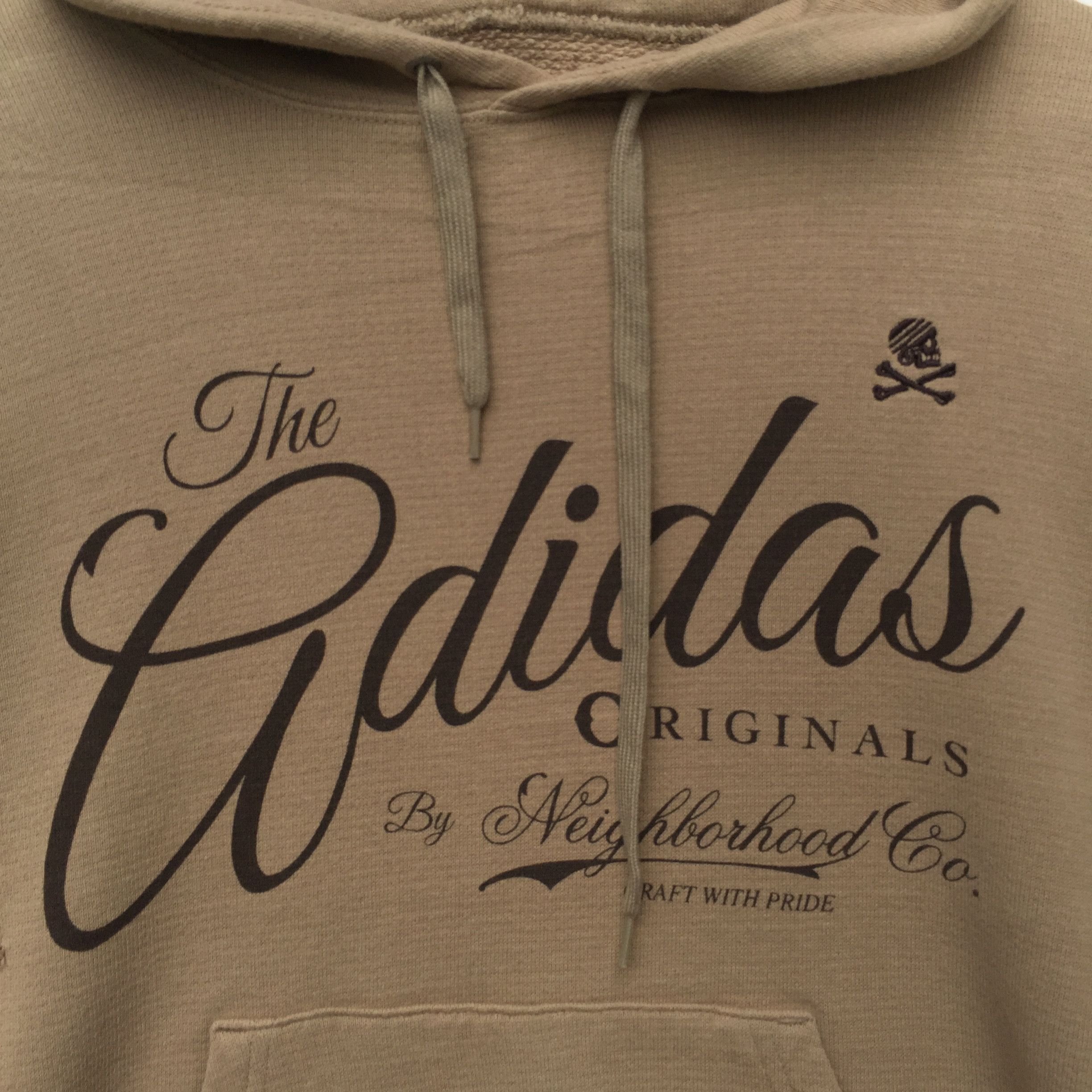 Adidas × Neighborhood Adidas X Neighbourhood Big Logo Hoodie spell out Size US S / EU 44-46 / 1 - 3 Thumbnail