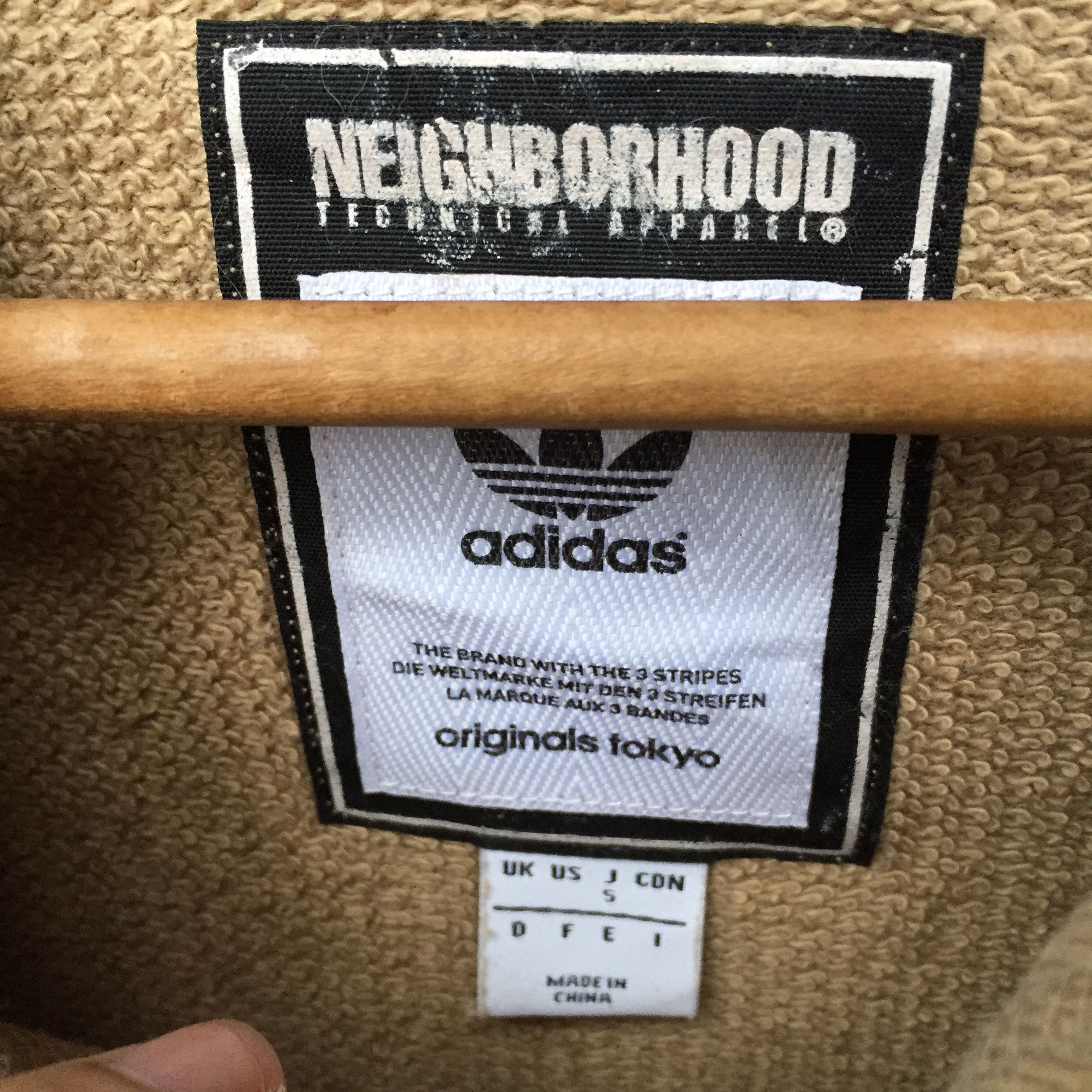 Adidas × Neighborhood Adidas X Neighbourhood Big Logo Hoodie spell out Size US S / EU 44-46 / 1 - 4 Thumbnail