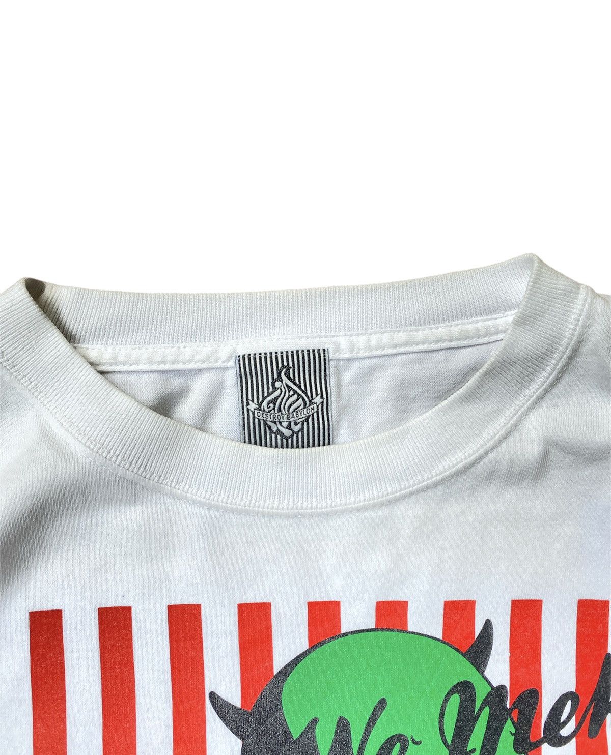 Japanese Brand × Vintage Vintage Destroy Babylon Will Be Destroy By Fire Punk J Size US L / EU 52-54 / 3 - 3 Thumbnail